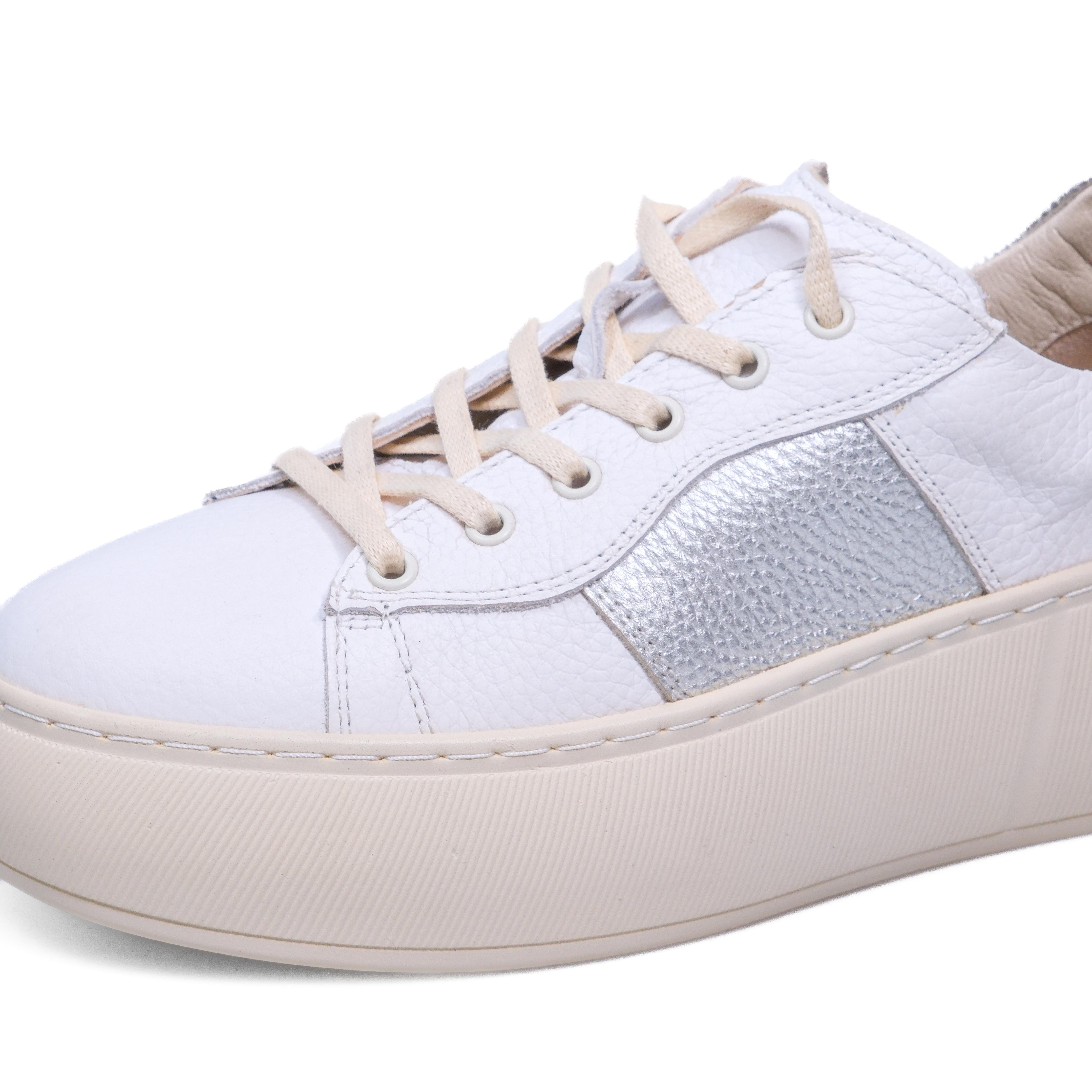 Motta Hakiki Deri Beyaz Sneaker