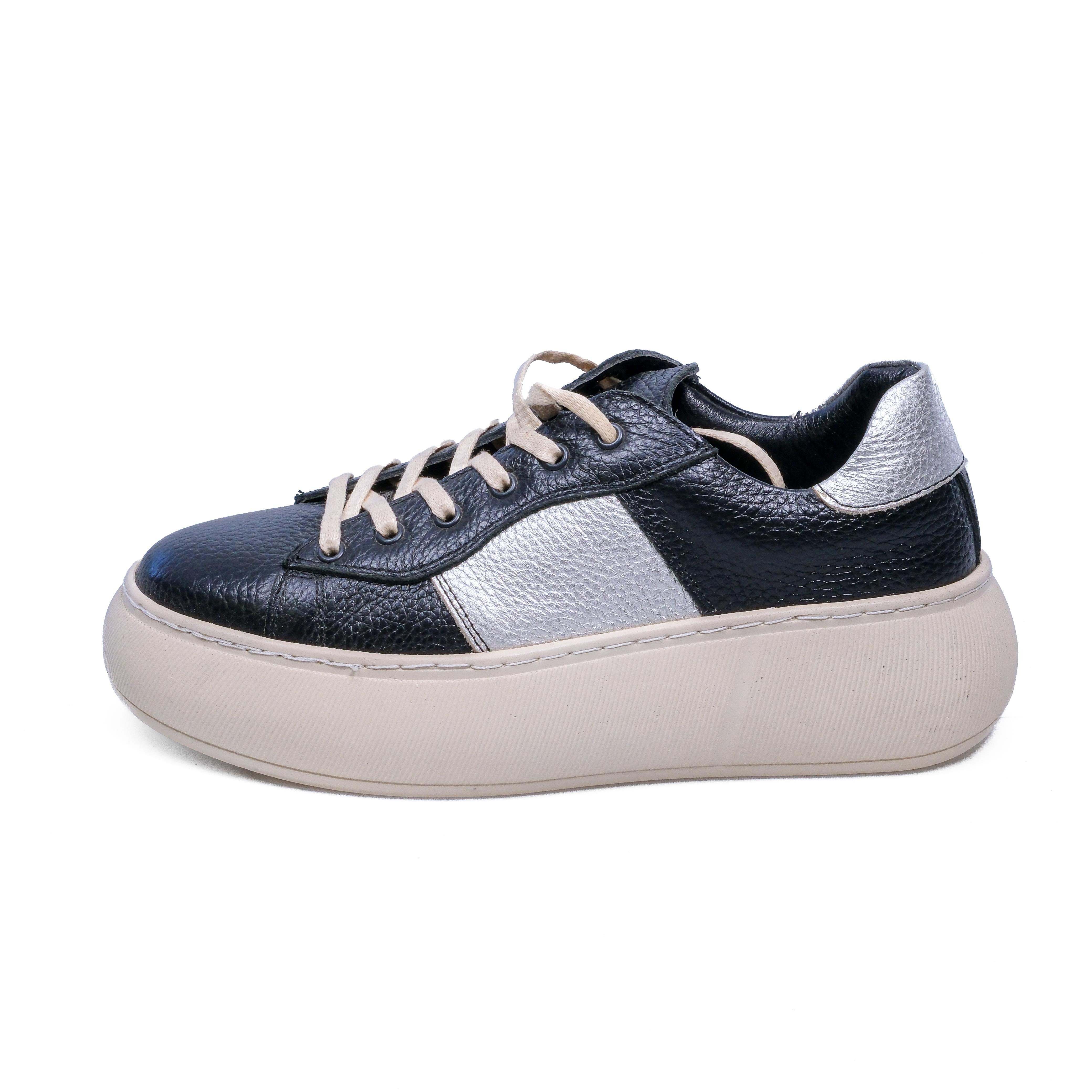 Motta Hakiki Deri Siyah Sneaker