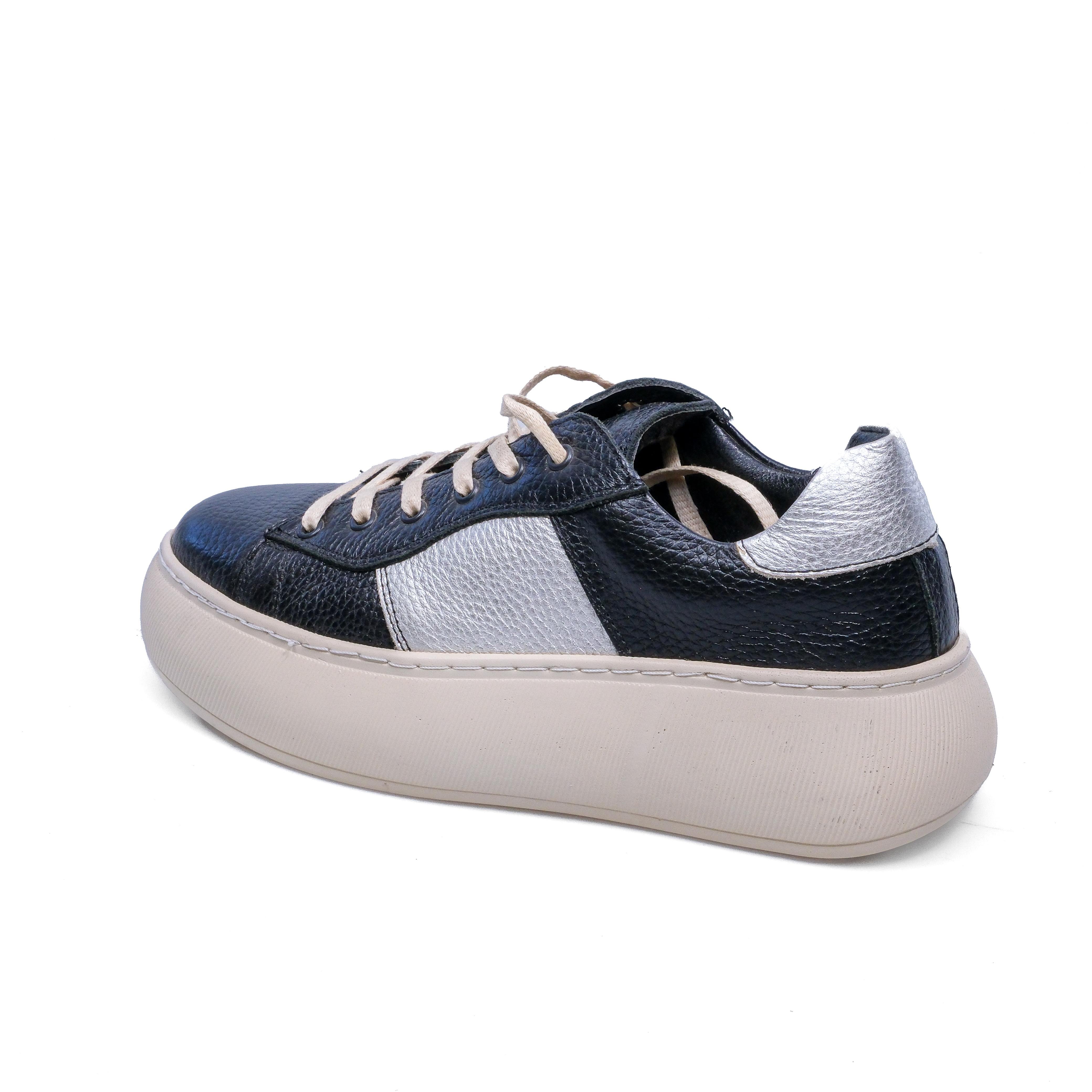 Motta Hakiki Deri Siyah Sneaker