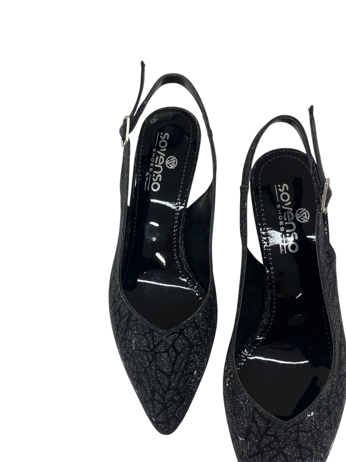 revna taş detaylı stiletto