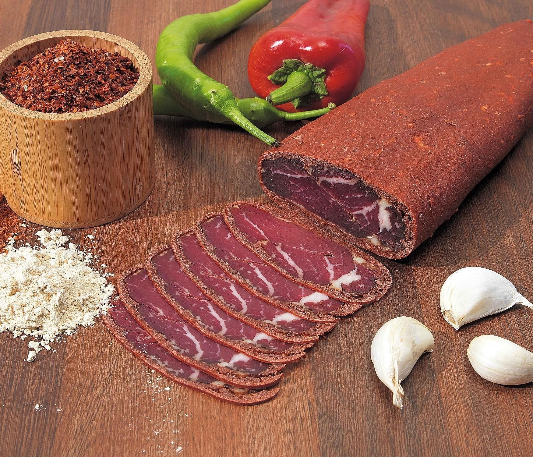 Karaca Bonfile Kuşgömü Çemensiz Pastırma 1000 Gr