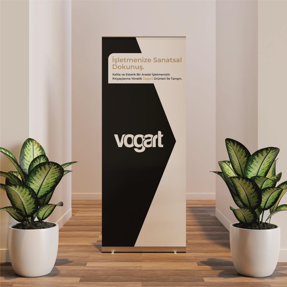 Vogart Roll Up Banner
