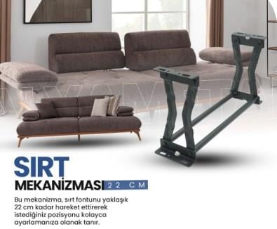 Borulu Sırt Mekanizması (22cm)