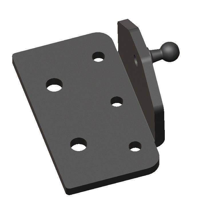 BÜFE KARAVAN  AMORTİSÖR MONTAJ BRAKETİ DIŞA DOĞRU 2 ADET 