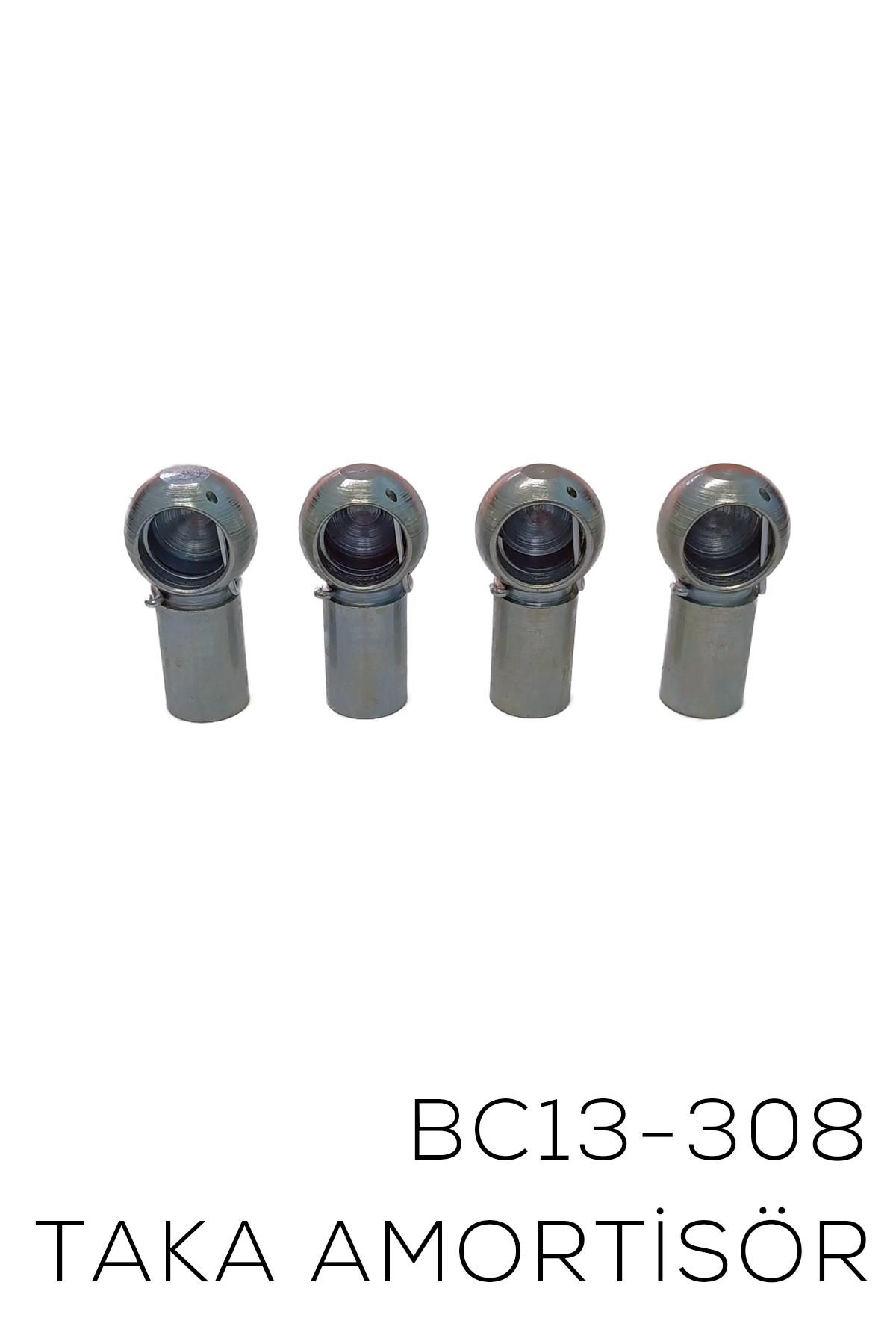 DİREKSİYON MAFSALI 4 adet M8 Metrik 8 Bağlantı Parçası Küre Çapı 13 Eksen 30 