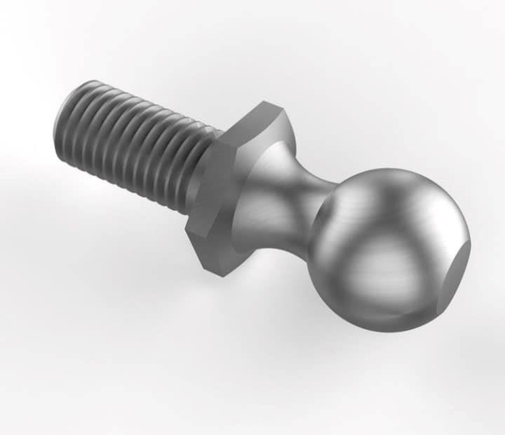 Gazlı Amortisör Başlığı Din 71803  Kürebaş 10 Adet M6 KÜRE10