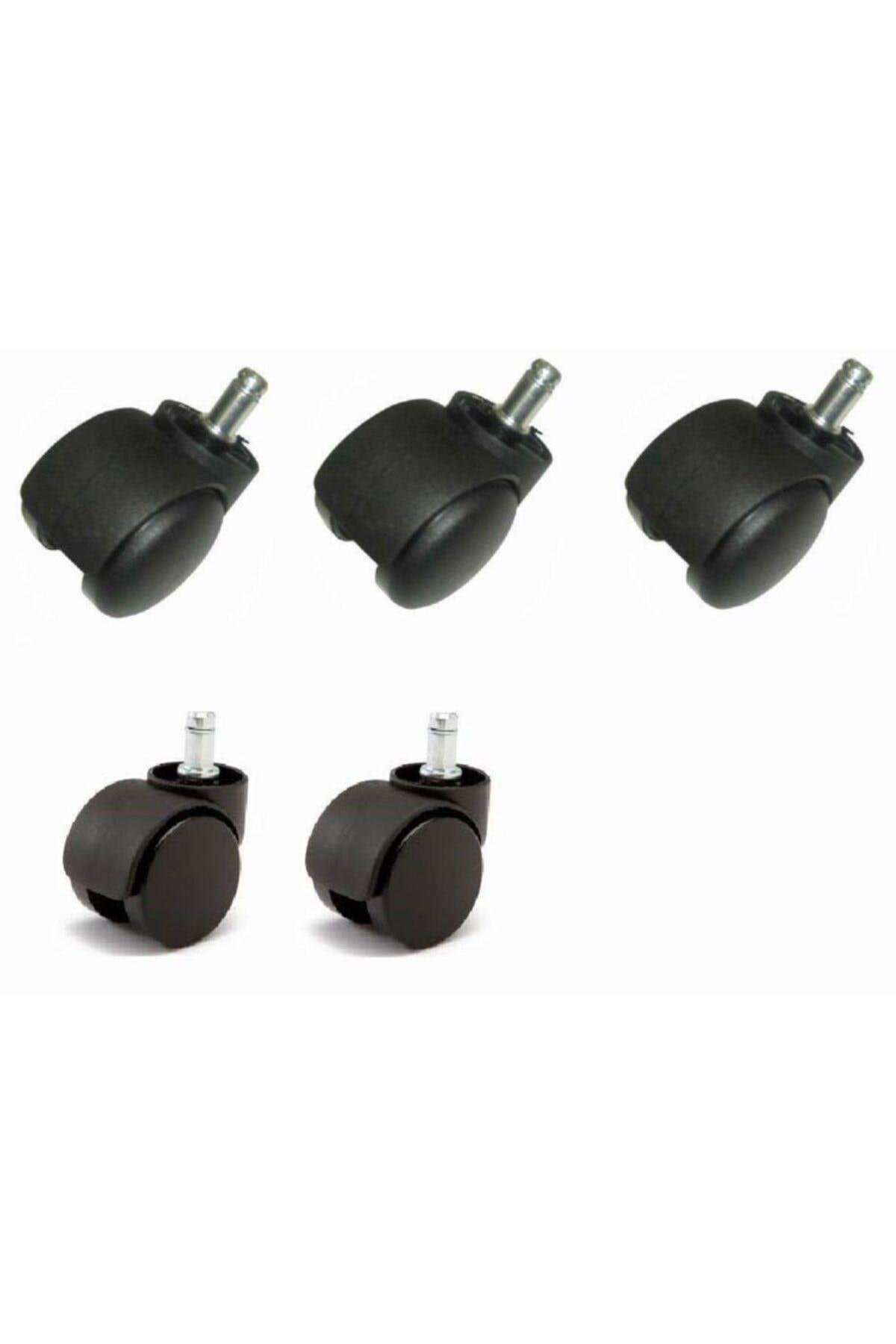 Metal Yıldız Ayak Ofis Koltuğu Ayağı+ 5 Adet Tekerlek- Yönetici Ofis Çalışma Koltuğu Ayağı