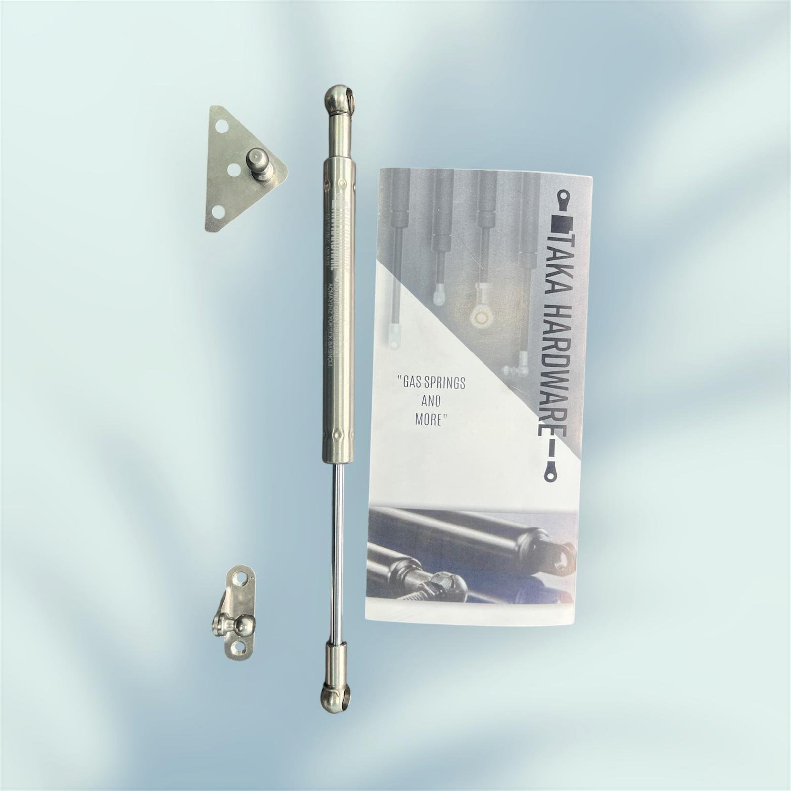 Paslanmaz Gazlı Amortisör Seti Boy 280mm 150n Tekne Ve Karavan