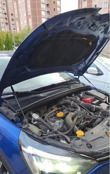 Renault Clio 5 Joy 2020 Kaput Amortisör Seti (– Delme Yok – Özel Tasarım)