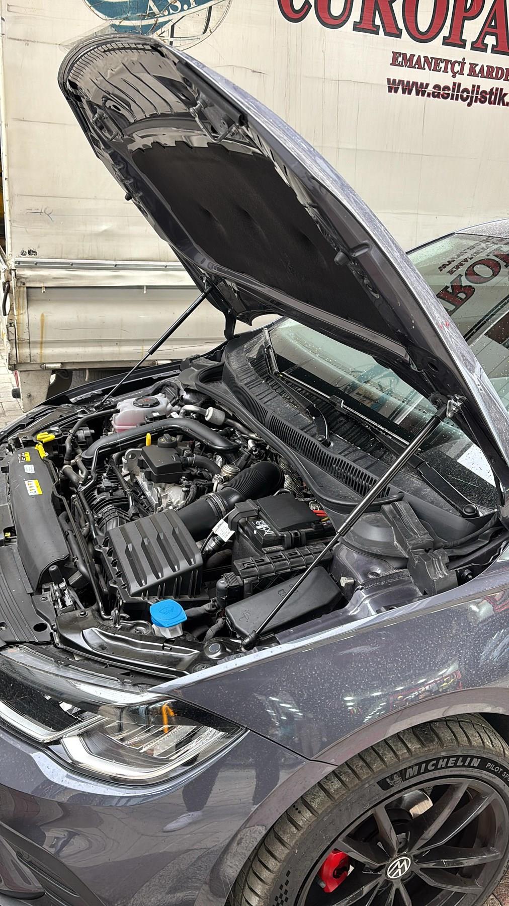 Volkswagen Polo Mk6 AW 2017-2024  KAPUT Amortisörü KİTİ- SET