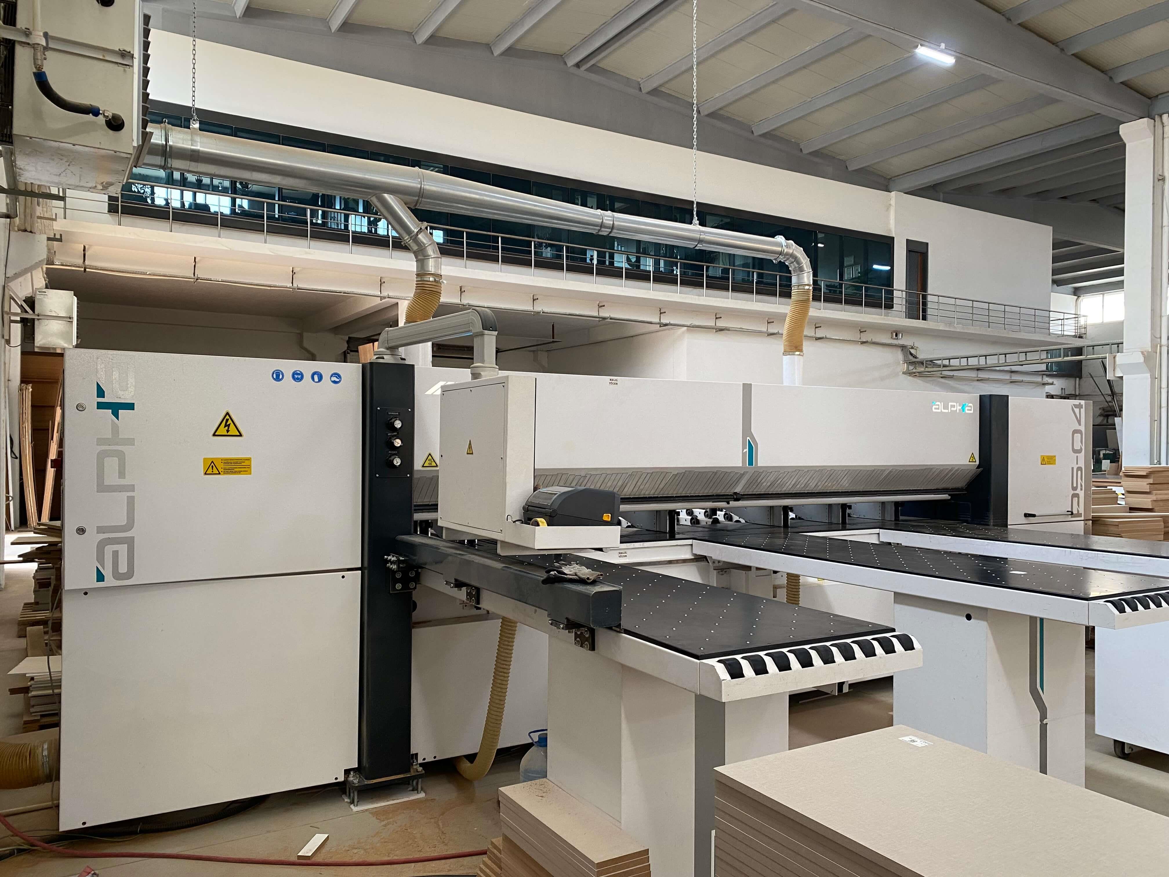 Aes Alpha Ps 04 - 3800 Asansörlü Panel Ebatlama Makinesi (2022)