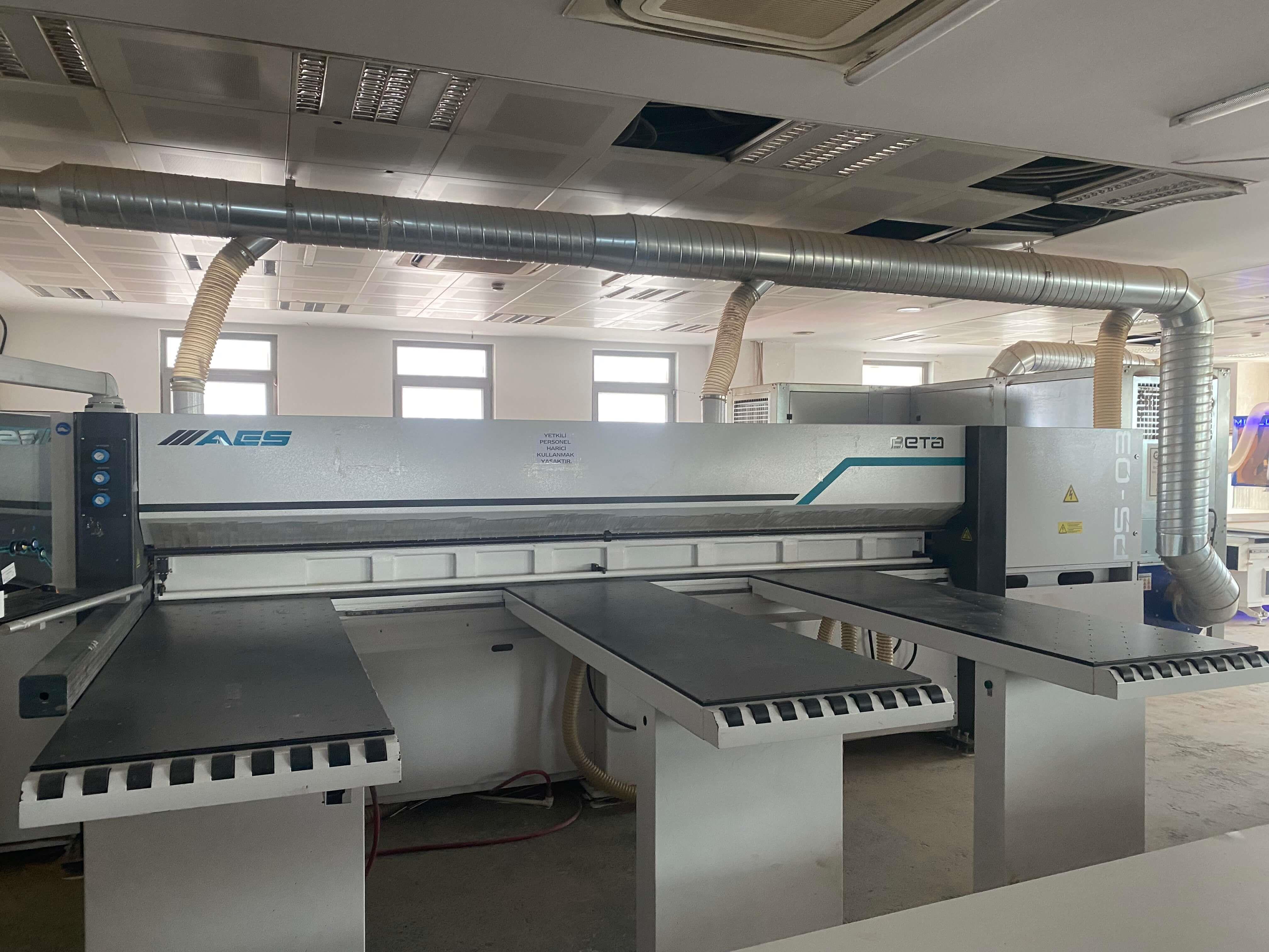 Aes Beta Ps-03 Önden Yüklemeli Panel Ebatlama Makinesi (2023)