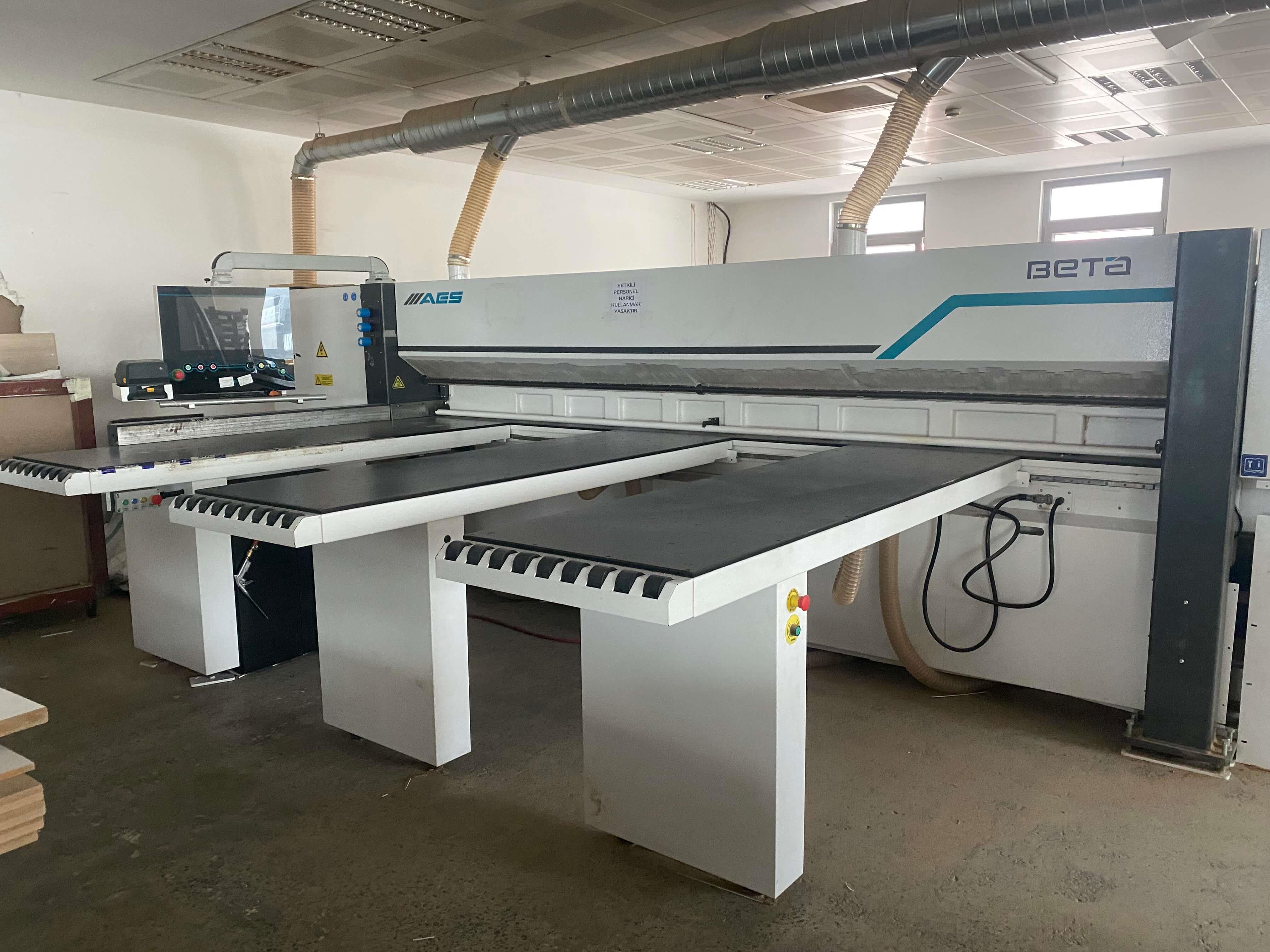 Aes Beta Ps-03 Önden Yüklemeli Panel Ebatlama Makinesi (2023)