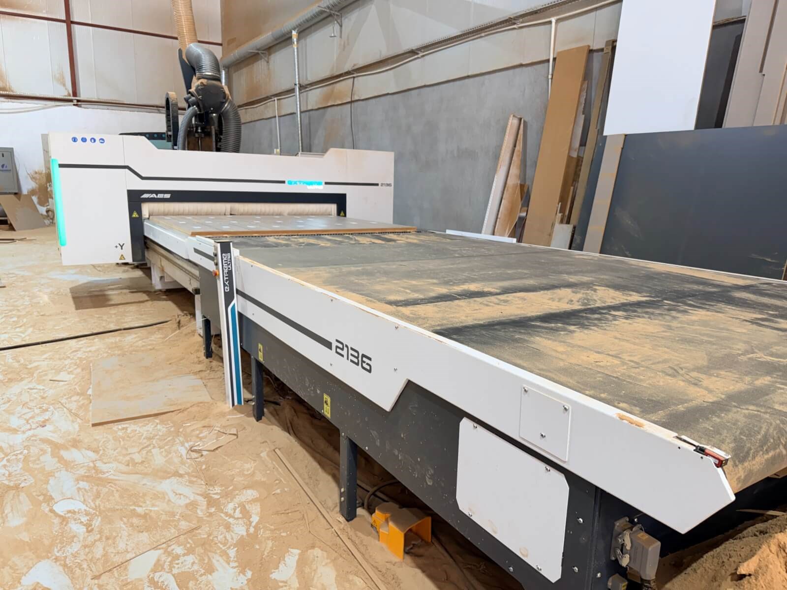 AES Extreme Ultra Line 2136 Yükleme Boşaltma Etiketli Cnc Makinesi (2024)