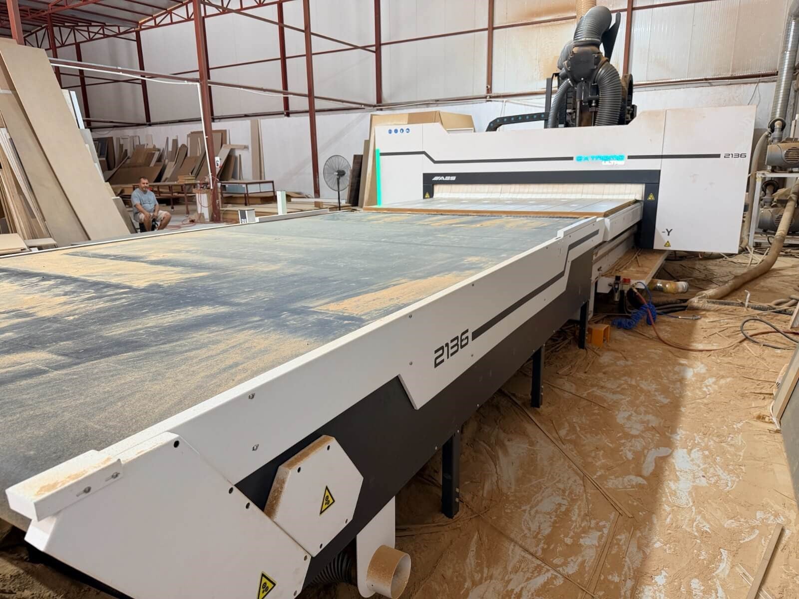 AES Extreme Ultra Line 2136 Yükleme Boşaltma Etiketli Cnc Makinesi (2024)