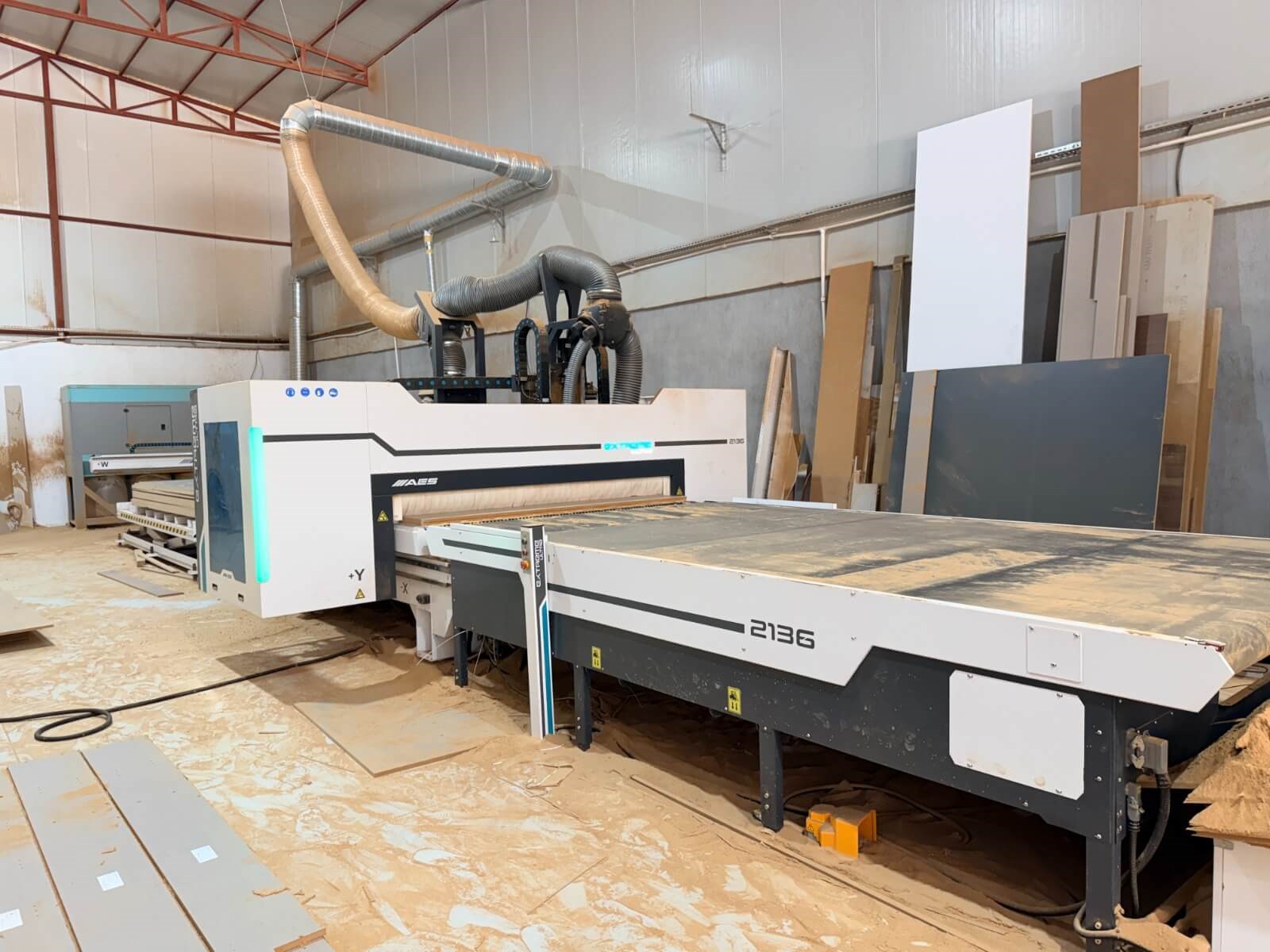 AES Extreme Ultra Line 2136 Yükleme Boşaltma Etiketli Cnc Makinesi (2024)