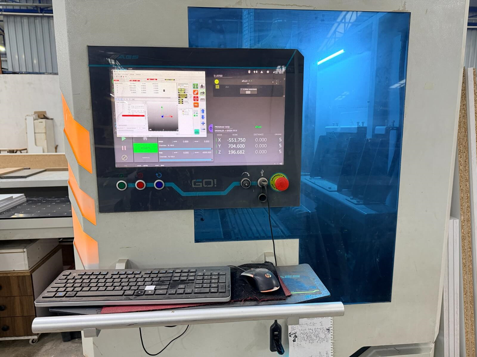 AES Go 1300 Cnc Delik Makinesi (2021)