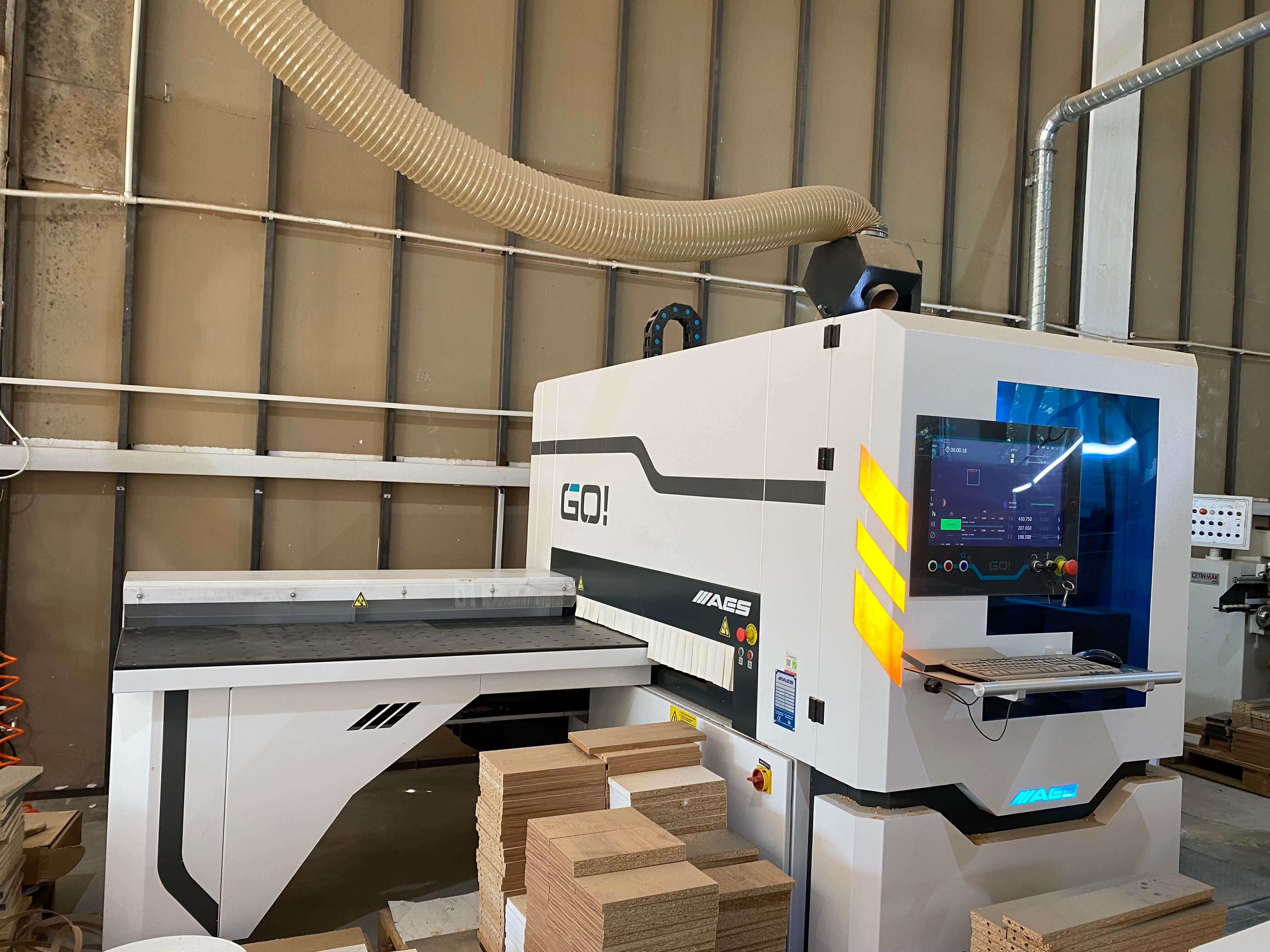 Aes Go 1300 Cnc Delik Makinesi (2023)