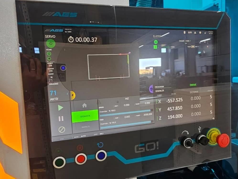 Aes Go 1300 M Atc Takım Değiştirmeli Cnc Delik Makinesi (2021)