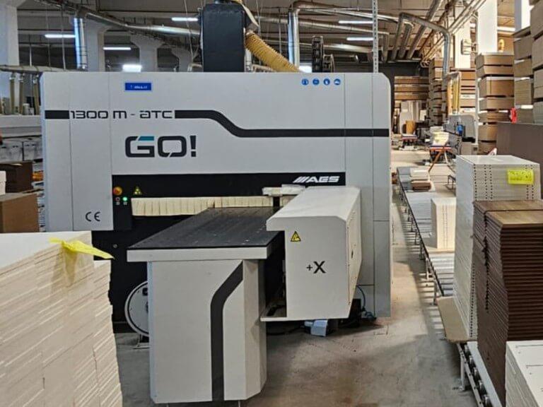 Aes Go 1300 M Atc Takım Değiştirmeli Cnc Delik Makinesi (2021)