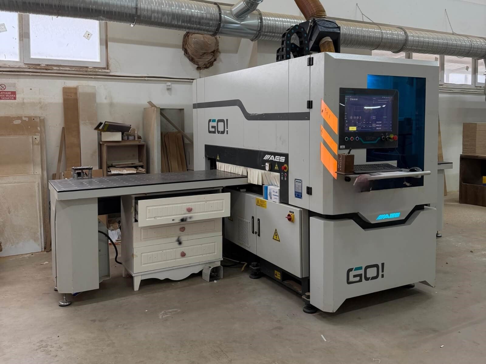 AES Go 1300 M Cnc Delik Makinesi (2021)