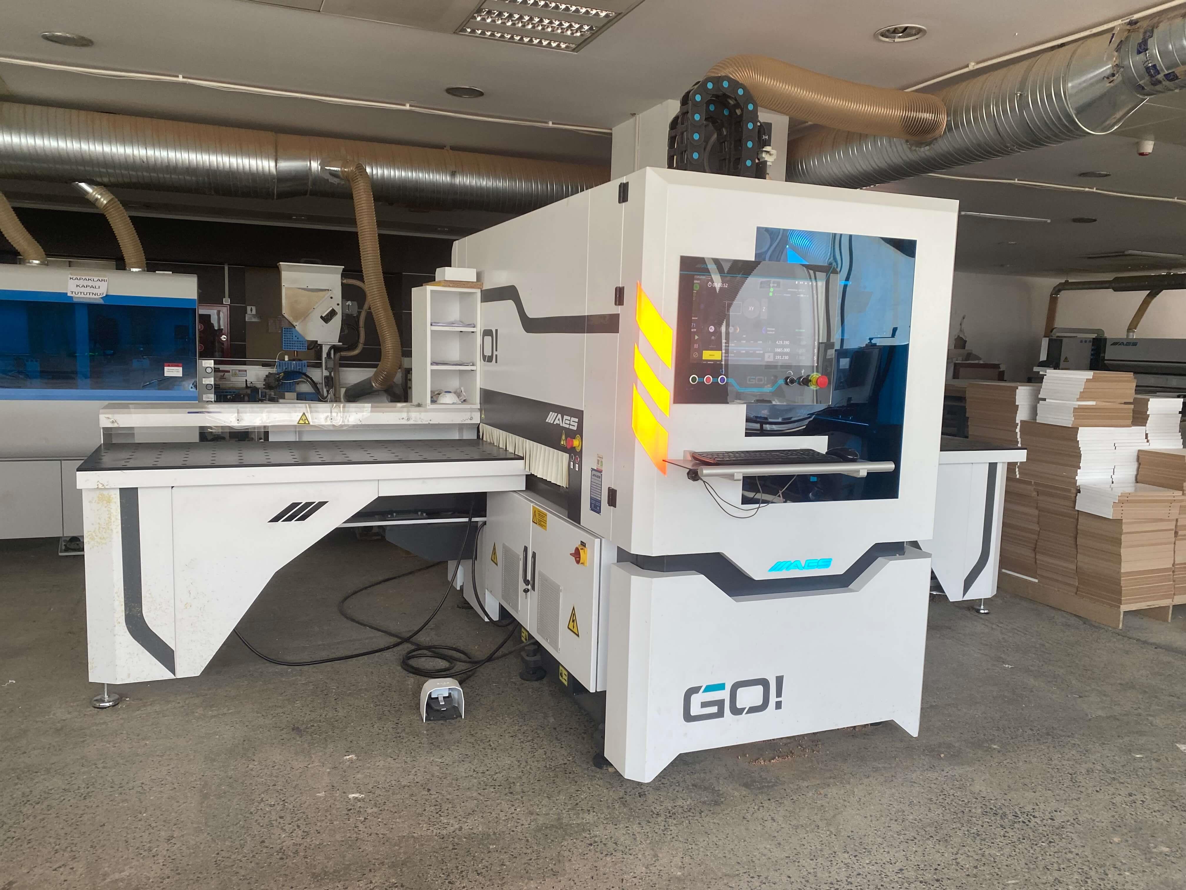Aes Go 1300-M Cnc Delik Makinesi (2023)