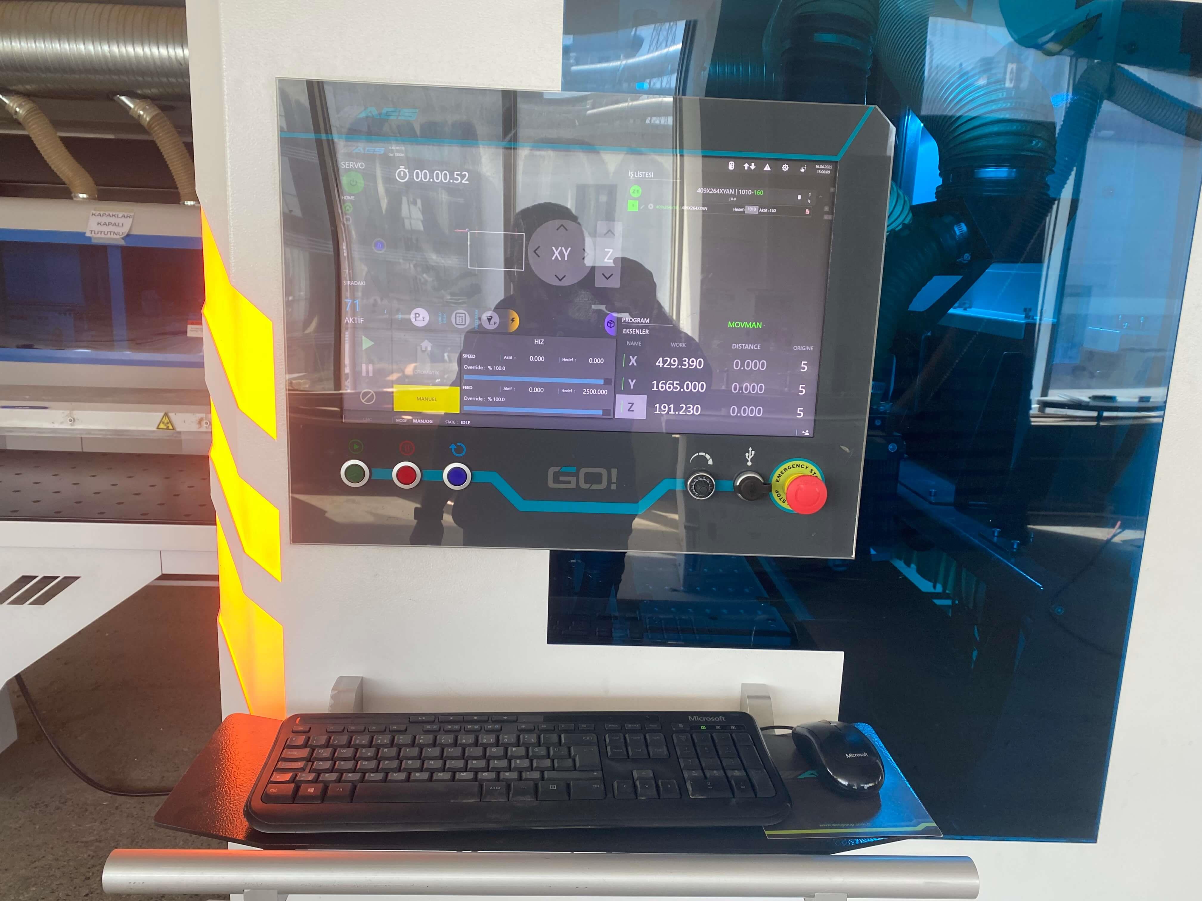 Aes Go 1300-M Cnc Delik Makinesi (2023)