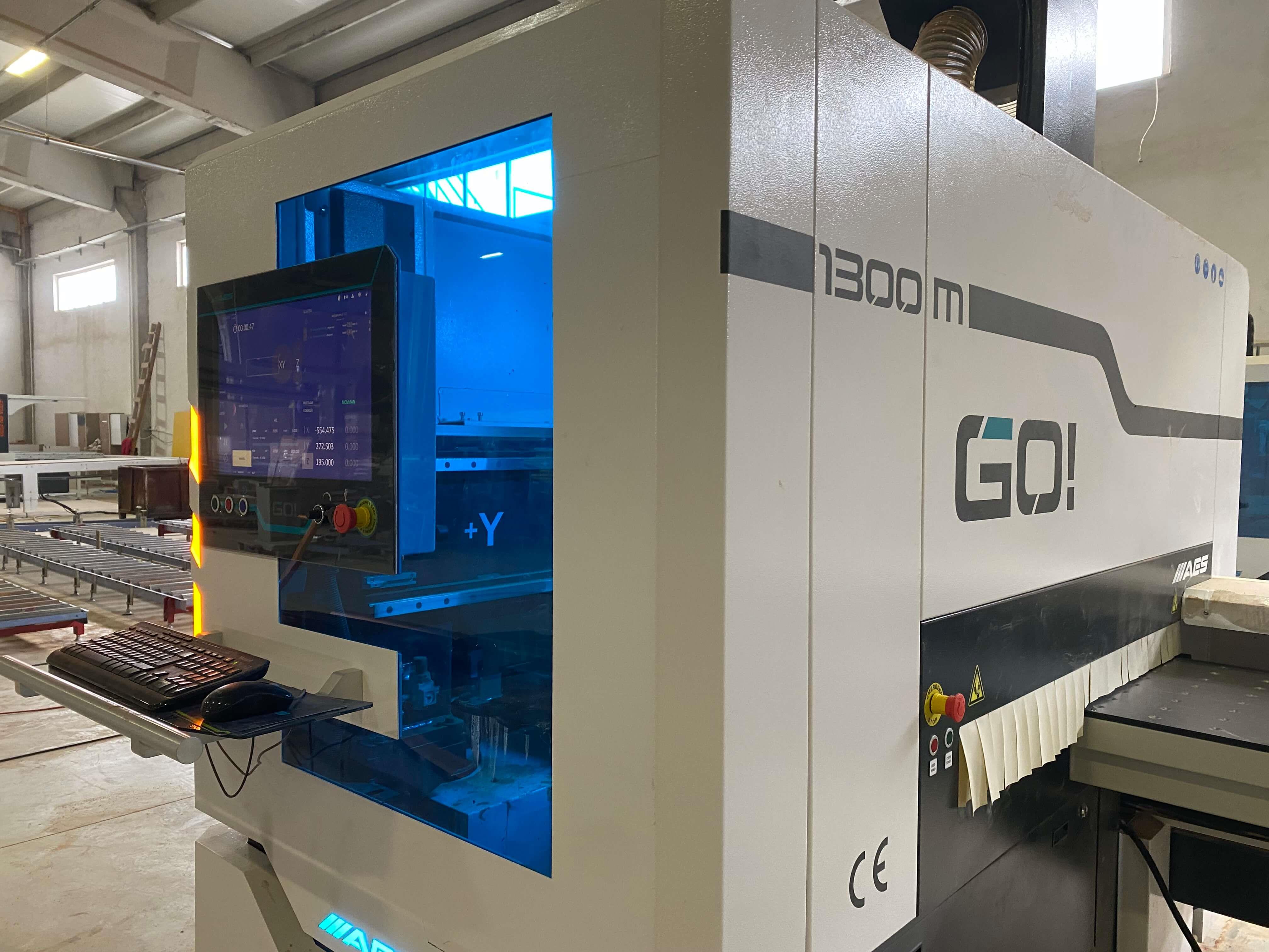 Aes Go 1300 M Cnc Frezeli Delik Makinesi (2022)