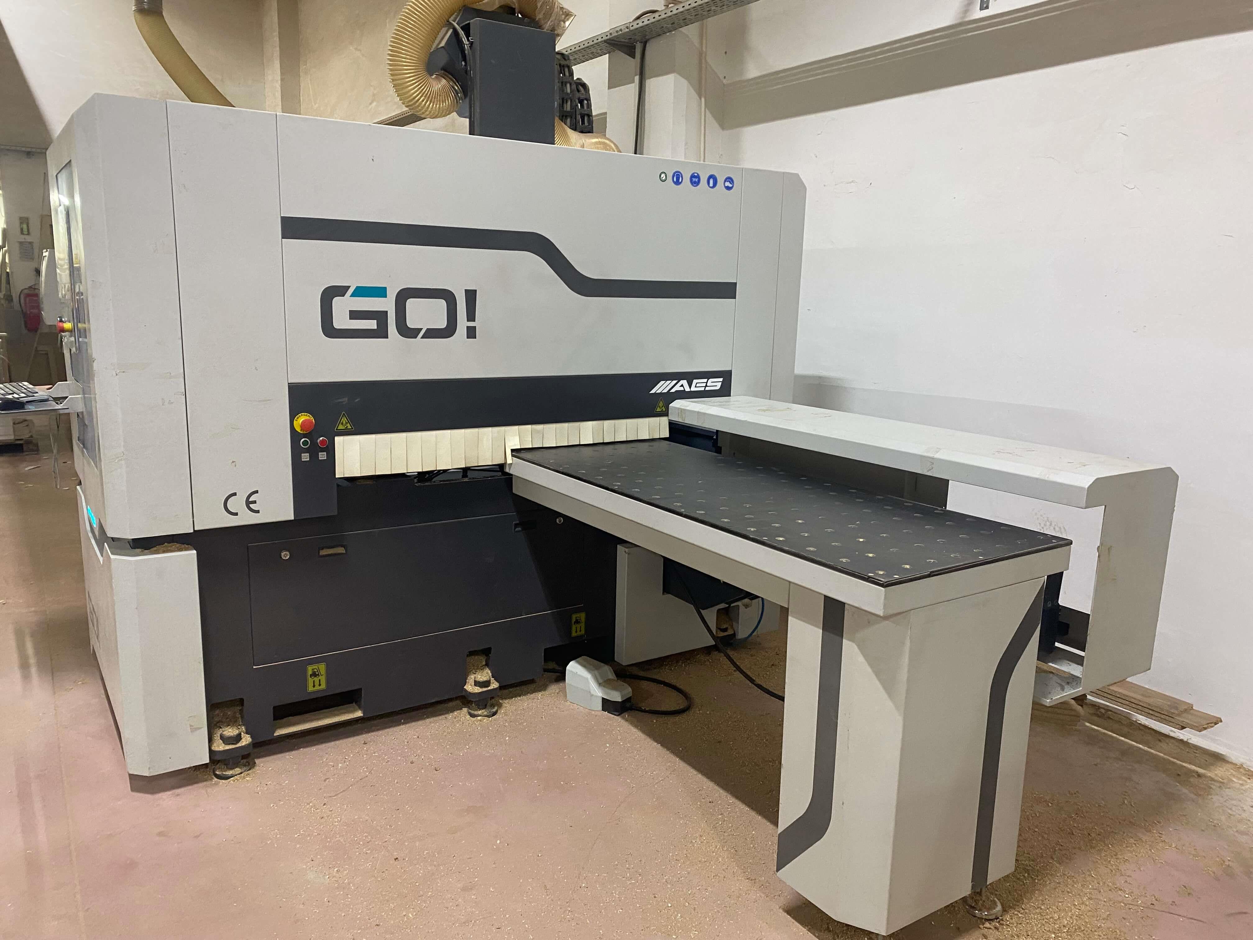 Aes Go 1300 M Cnc Frezeli Delik Makinesi (2020)