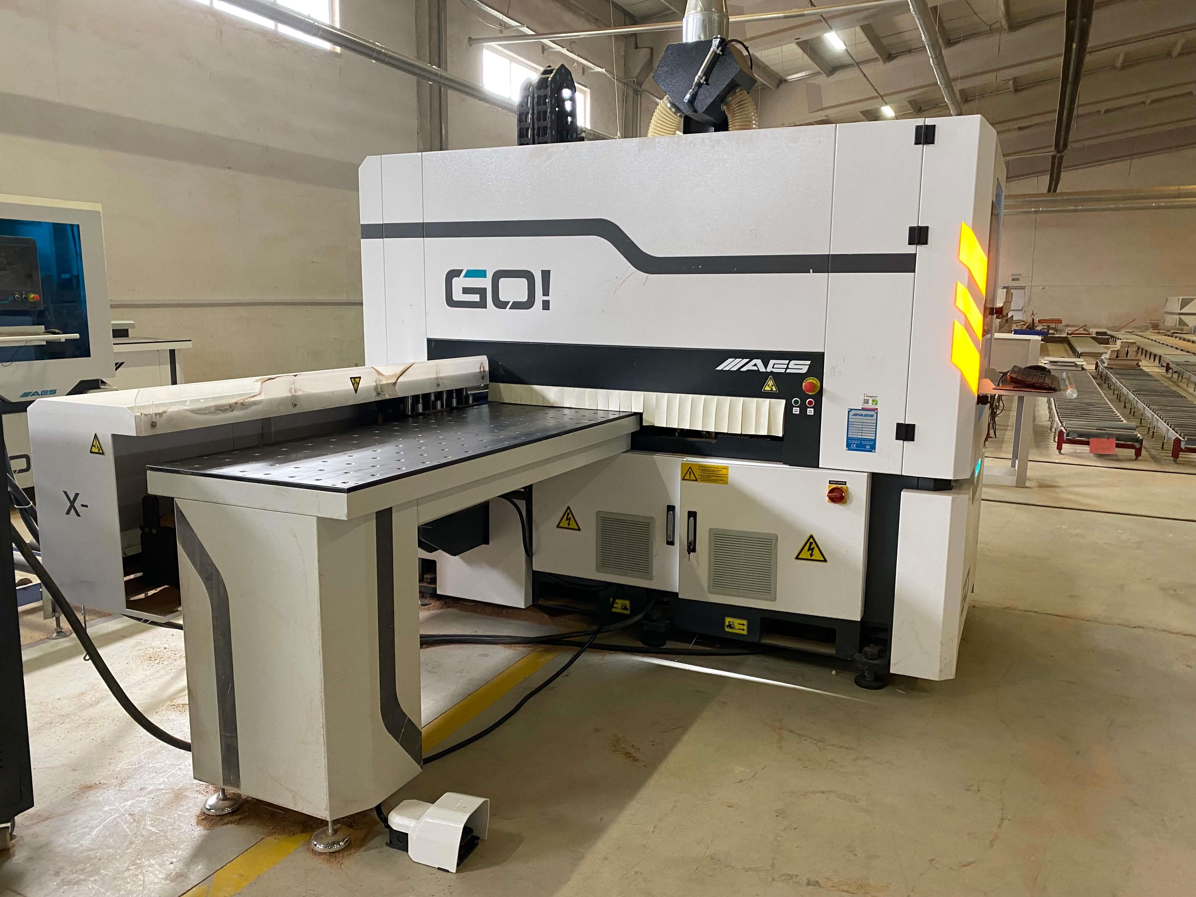 Aes Go 1300 M Cnc Frezeli Delik Makinesi (2022)