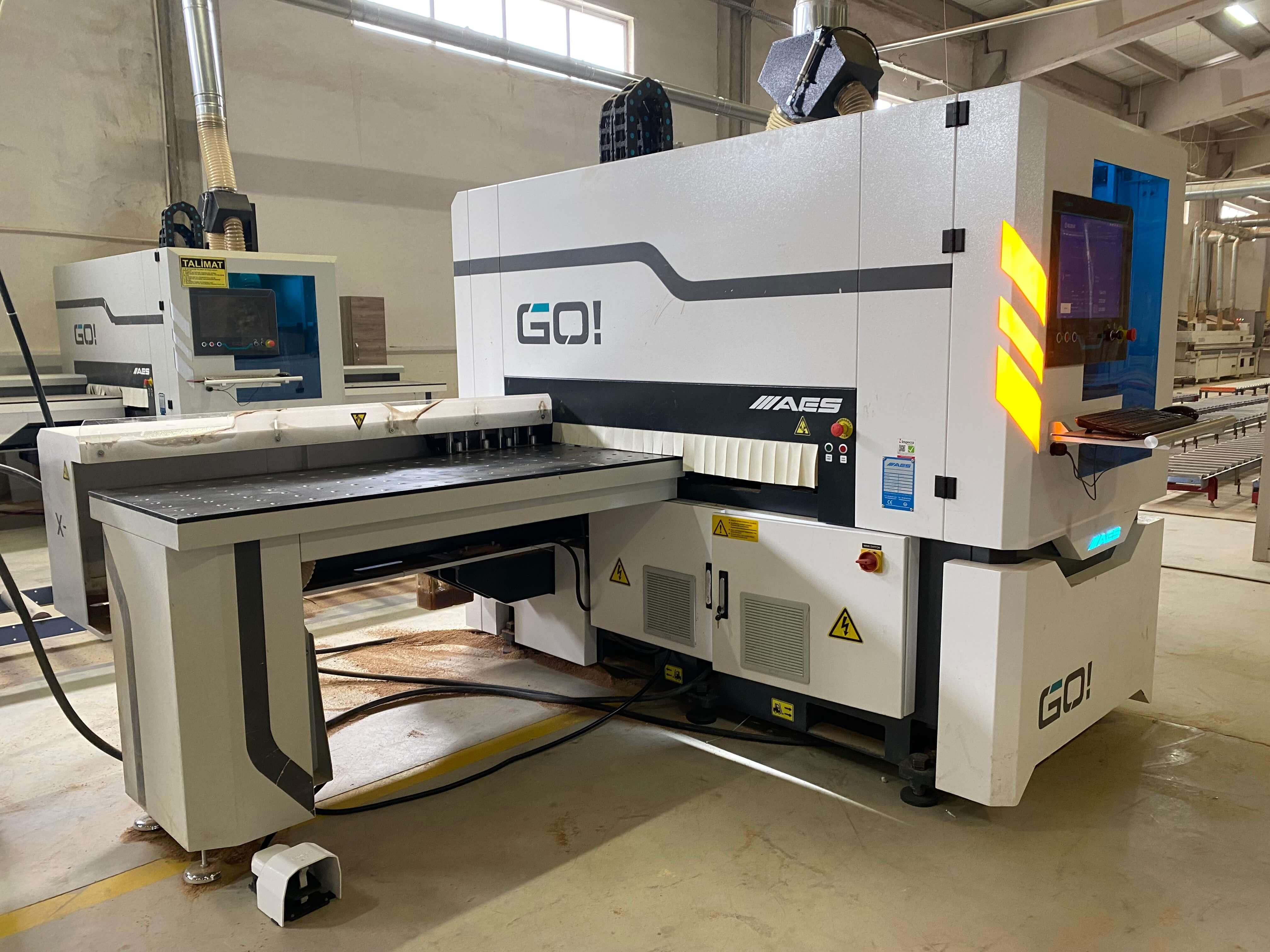 Aes Go 1300 M Cnc Frezeli Delik Makinesi (2022)