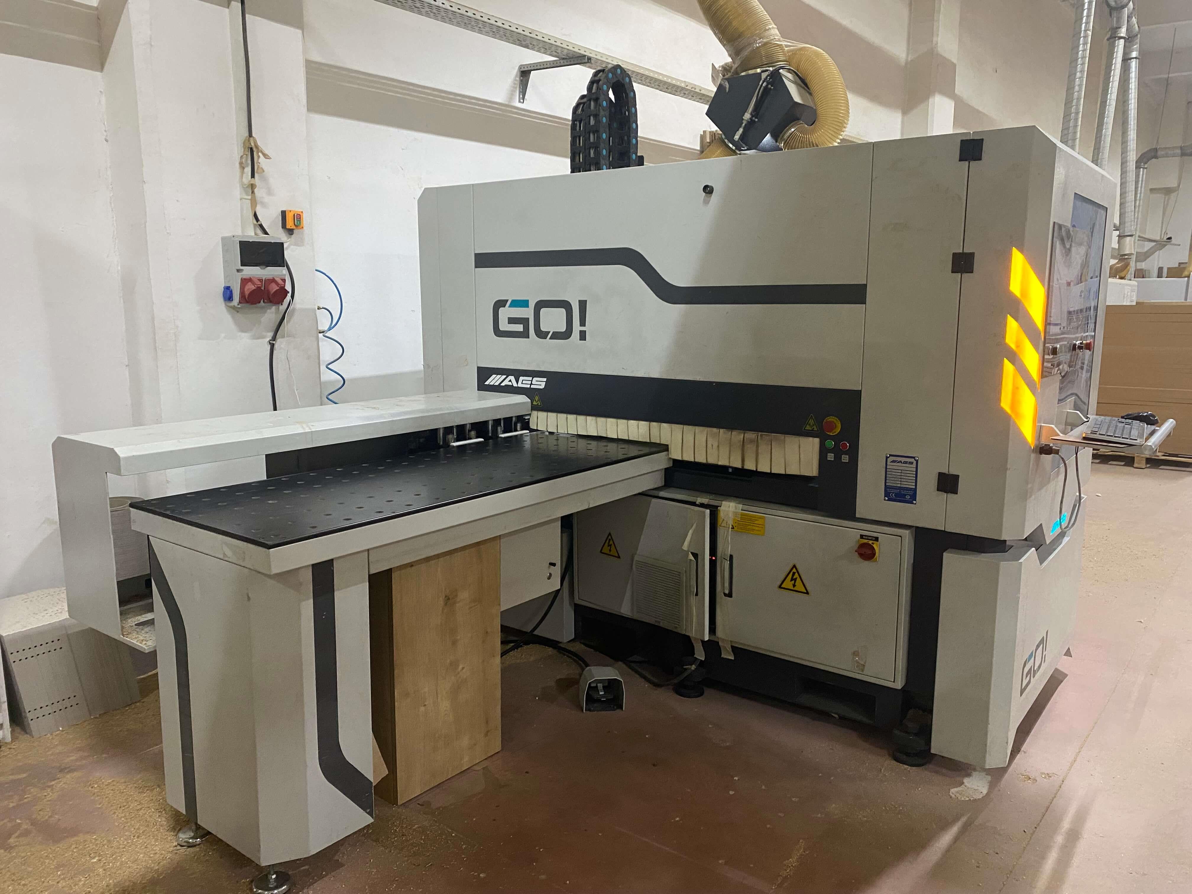 Aes Go 1300 M Cnc Frezeli Delik Makinesi (2020)