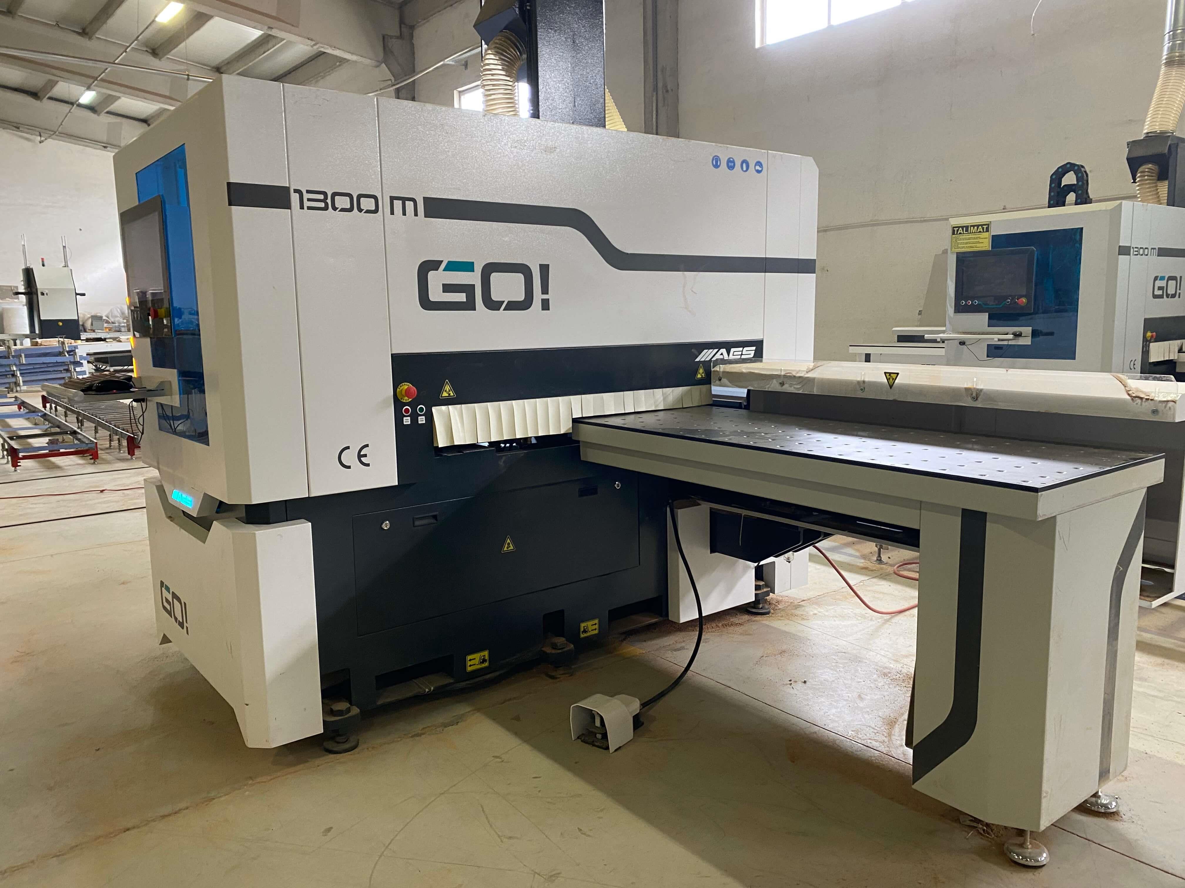Aes Go 1300 M Cnc Frezeli Delik Makinesi (2022)