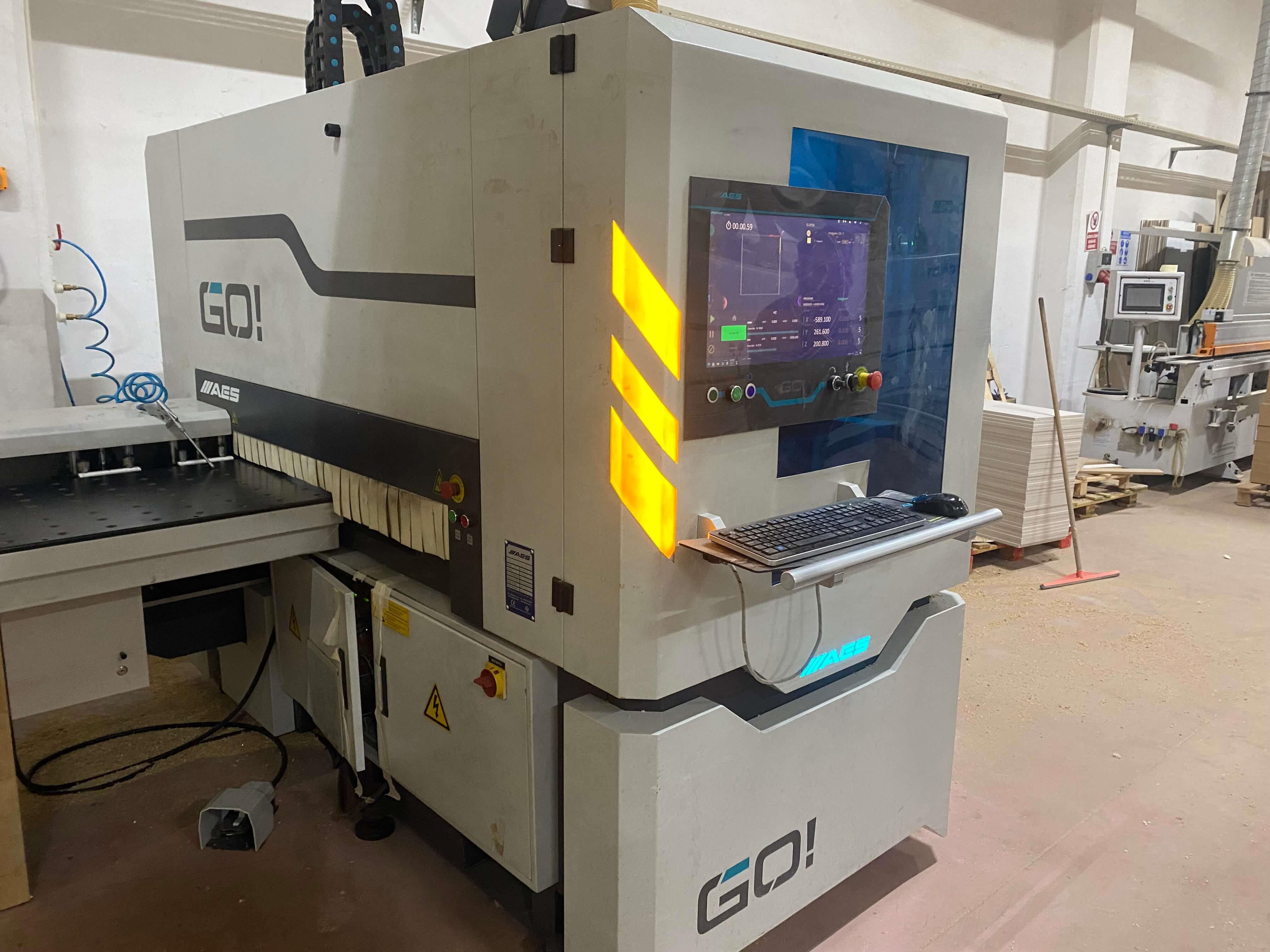 Aes Go 1300 M Cnc Frezeli Delik Makinesi (2020)