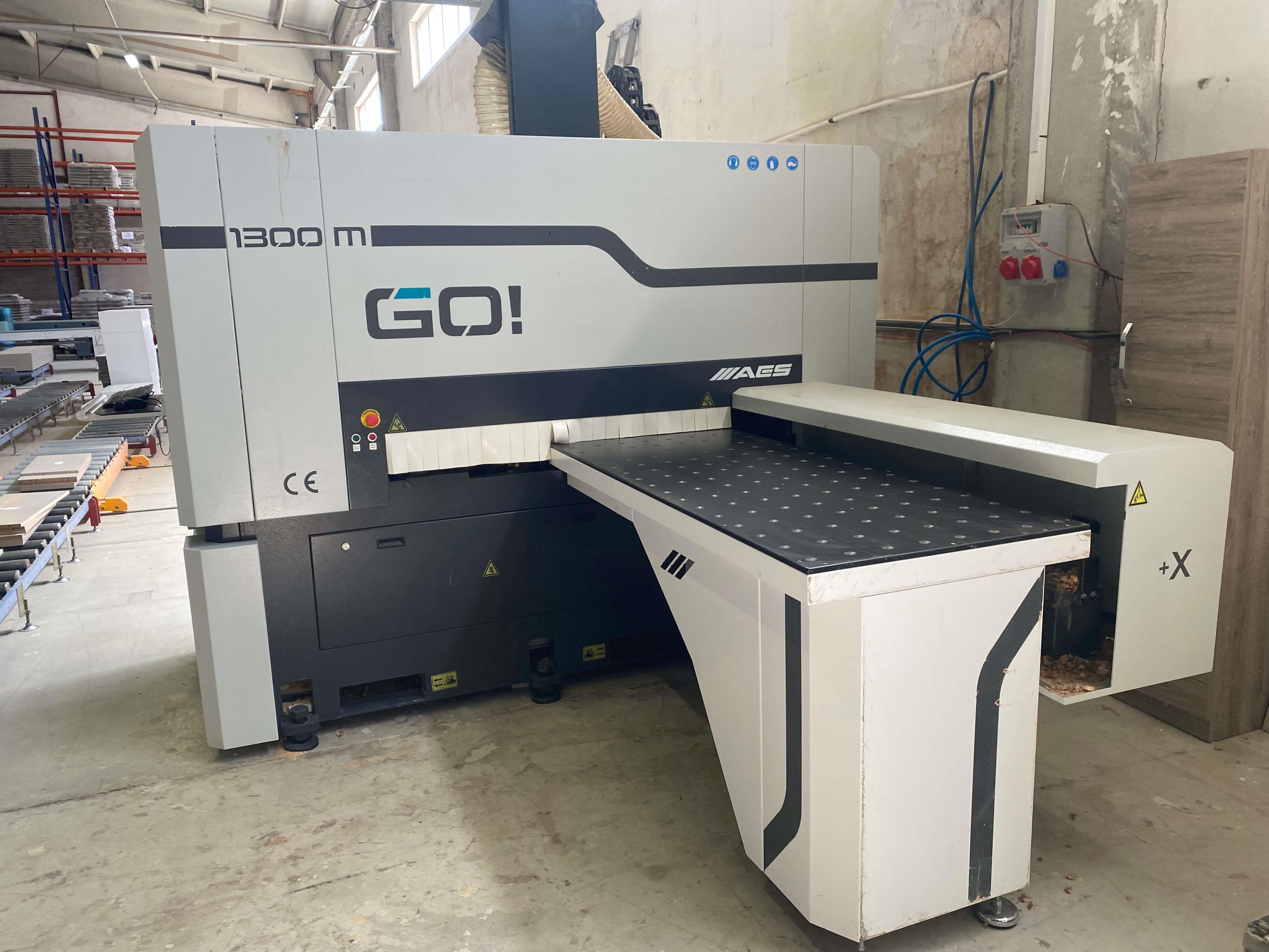 Aes Go 1300 M Frezeli Cnc Delik Makinesi (2021)