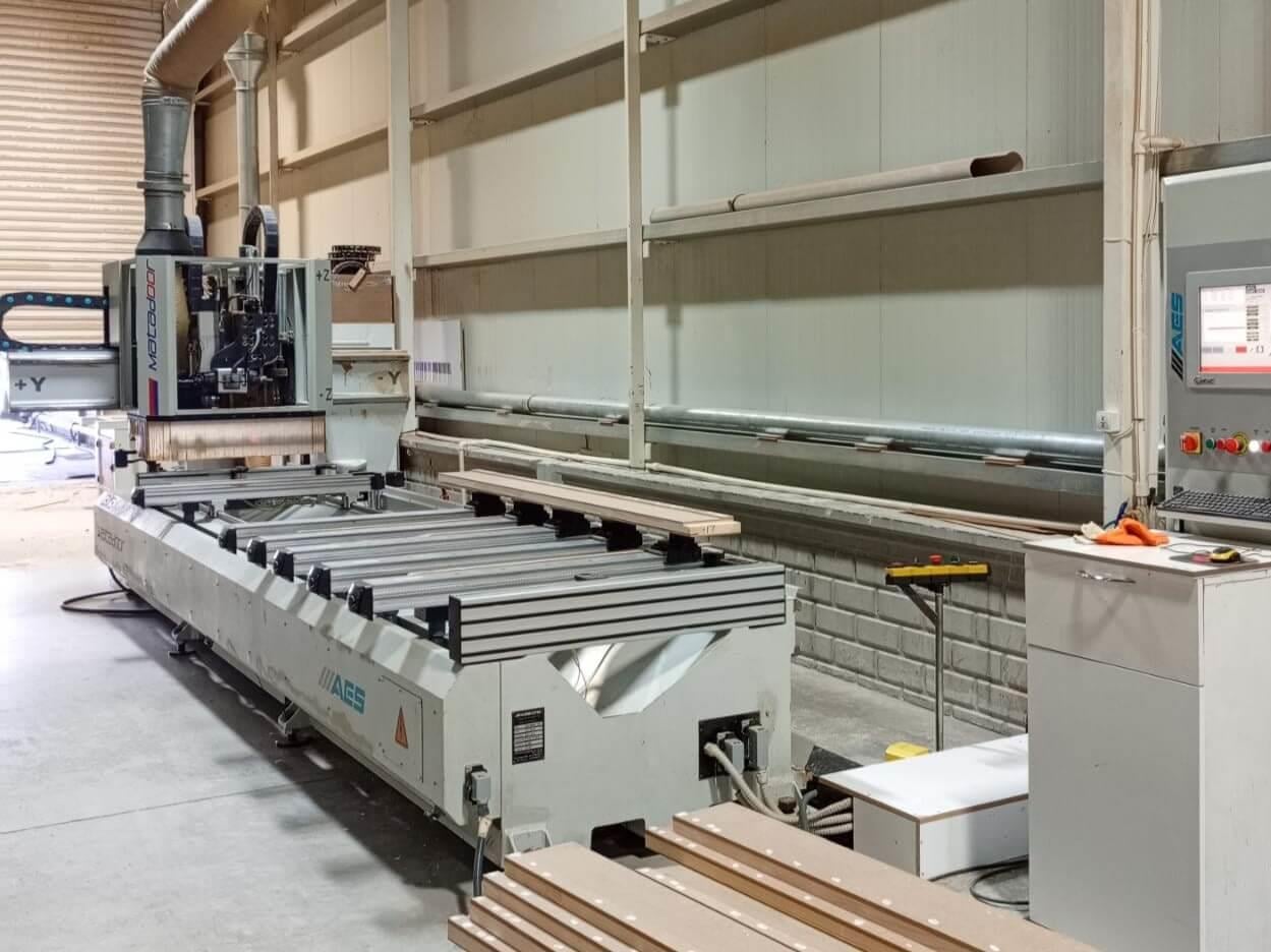 Aes Matadoor 1345 Çift Kapılık Cnc Makinesi (2013)