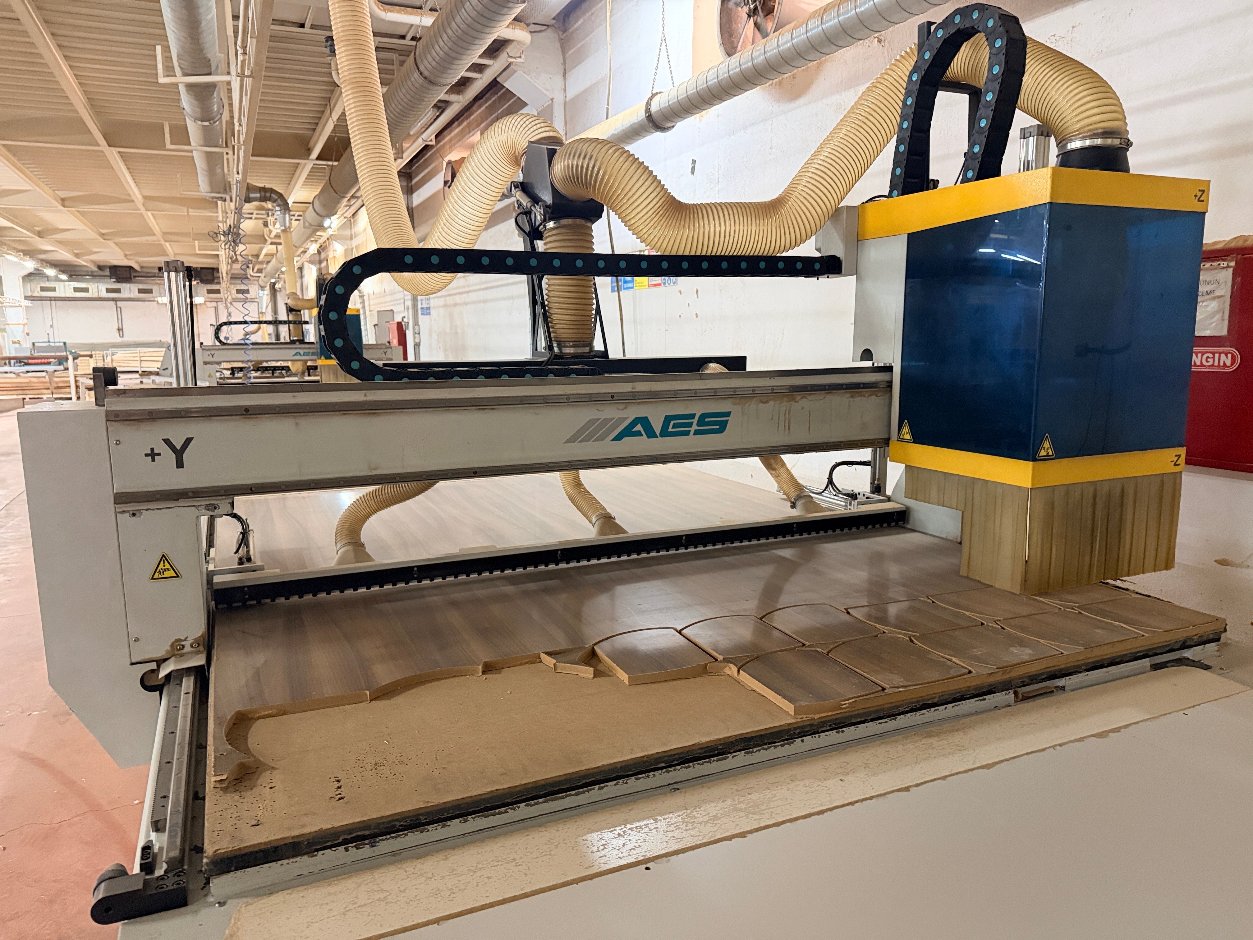 AES Nova 2142 Süpürmeli Cnc Router Makinesi (2017)
