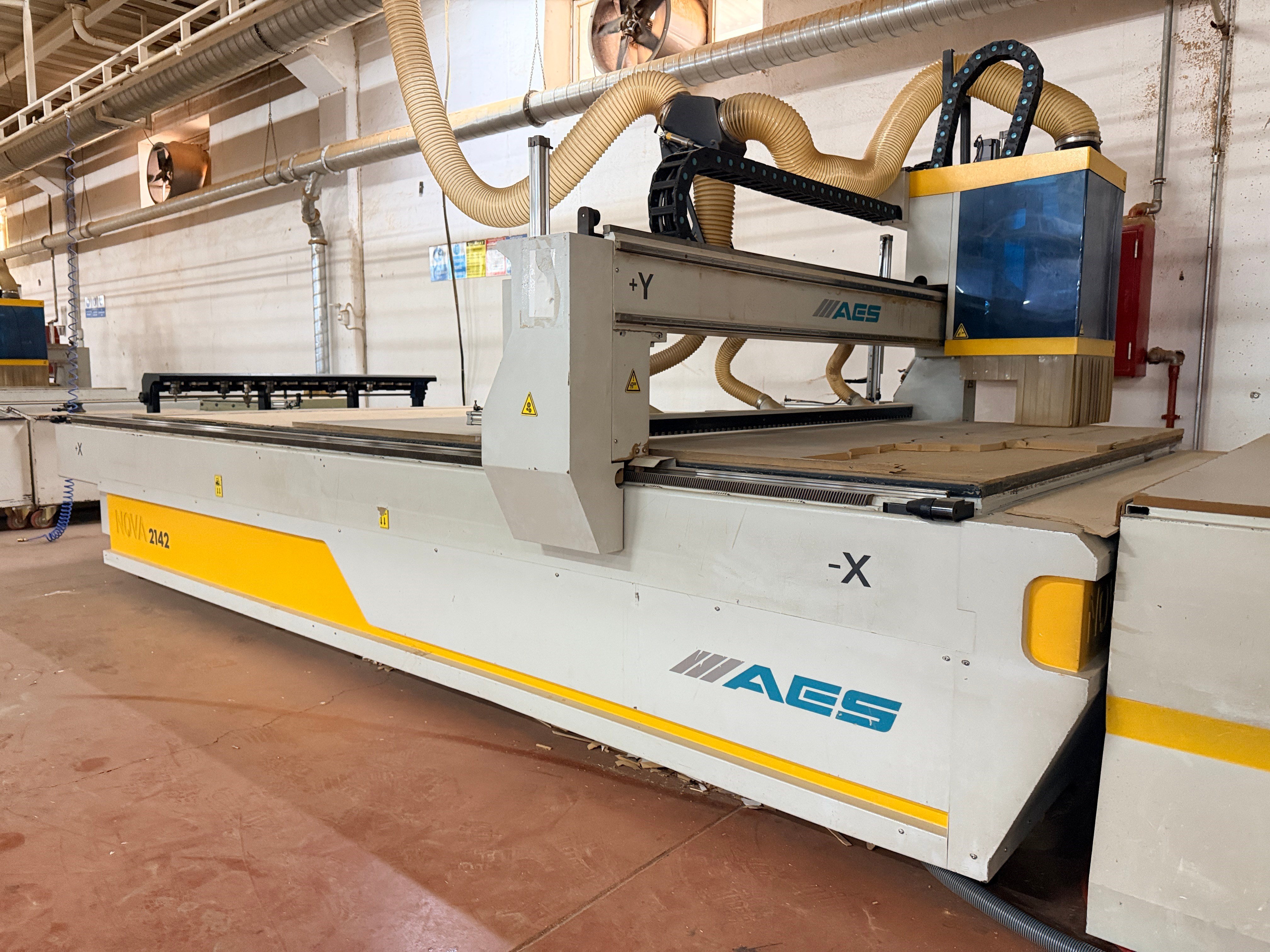 AES Nova 2142 Süpürmeli Cnc Router Makinesi (2017)