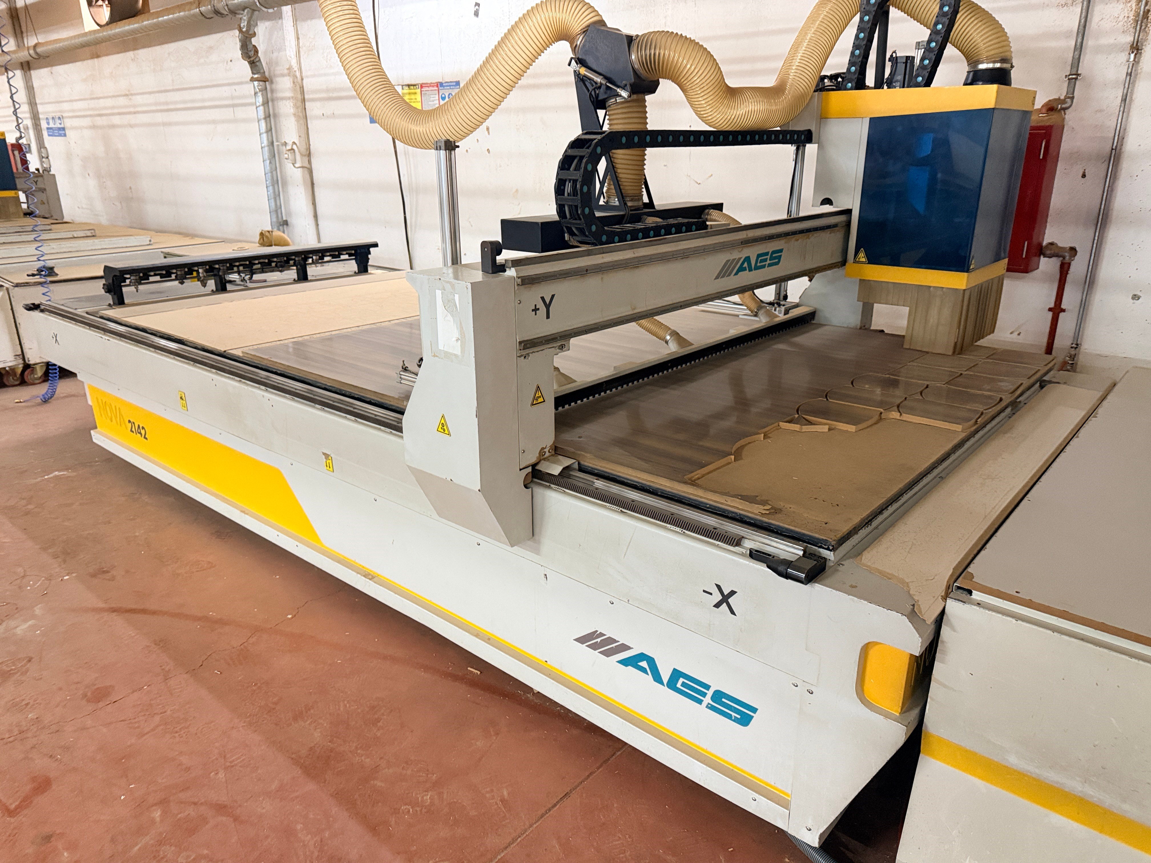 AES Nova 2142 Süpürmeli Cnc Router Makinesi (2017)