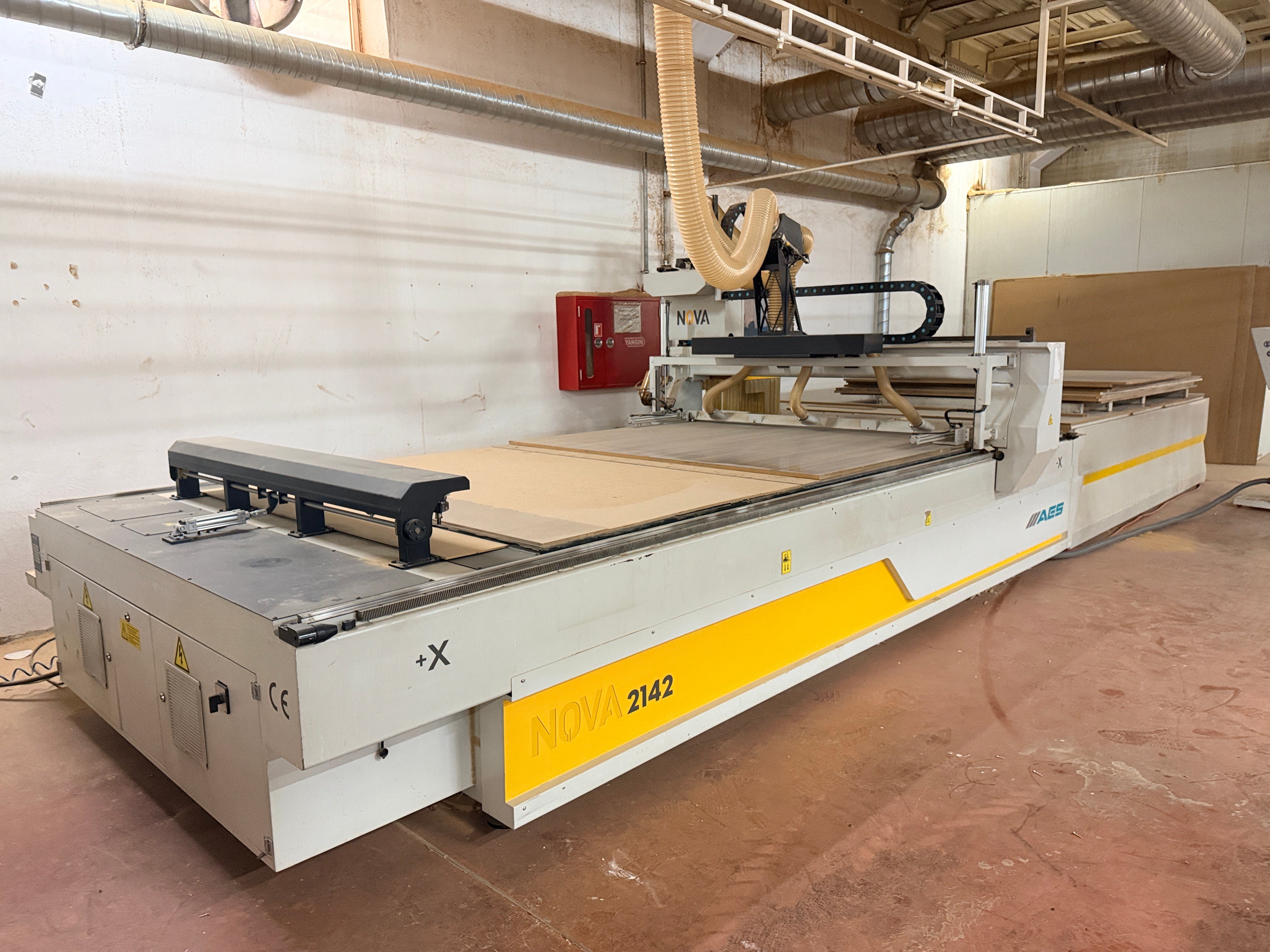 AES Nova 2142 Süpürmeli Cnc Router Makinesi (2017)