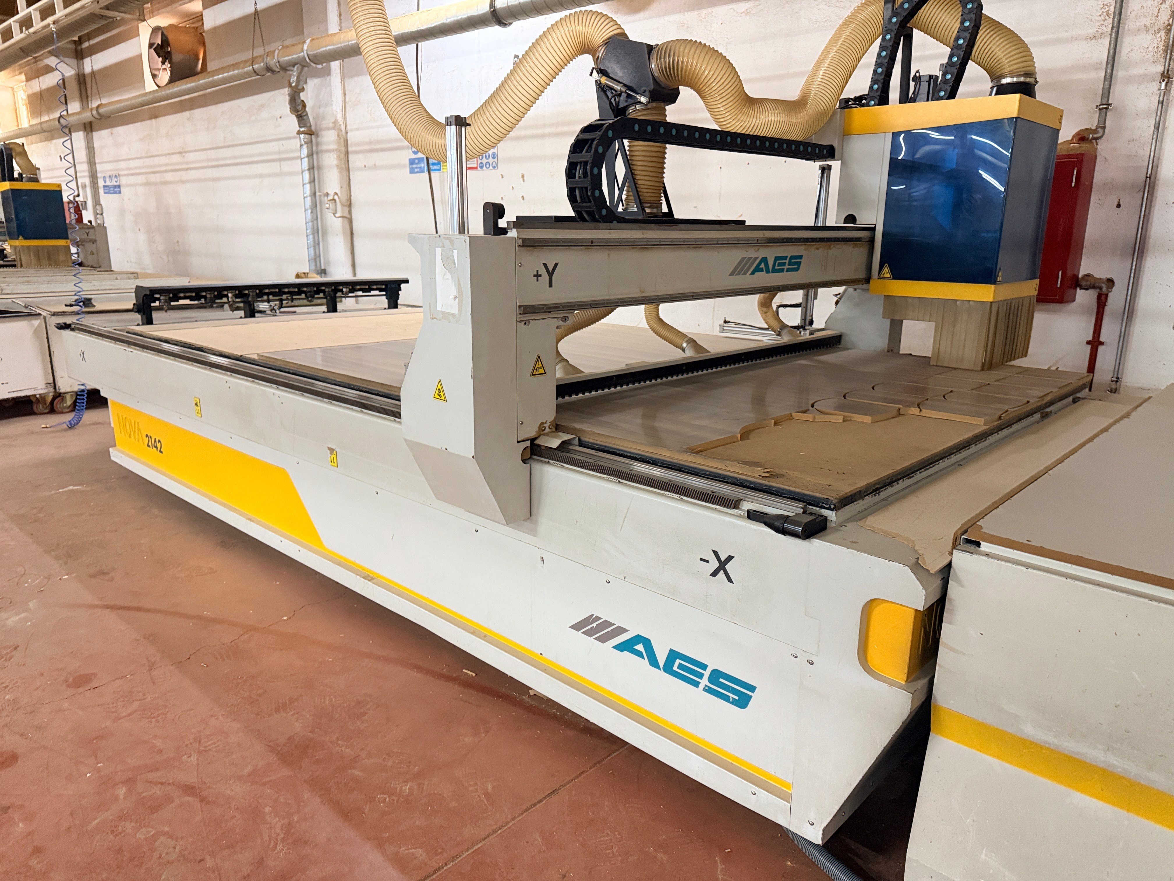 AES Nova 2142 Süpürmeli Cnc Router Makinesi (2017)