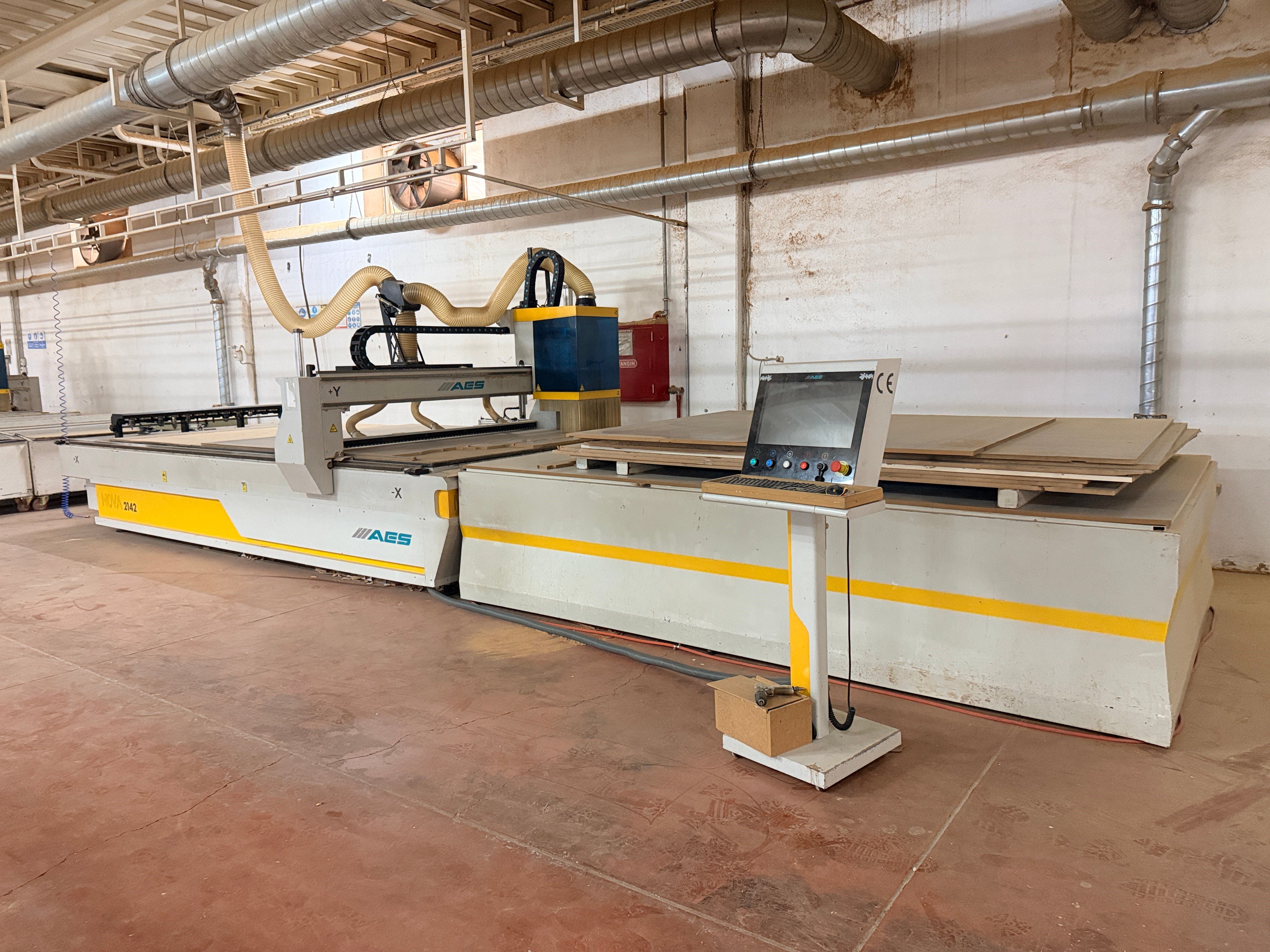 AES Nova 2142 Süpürmeli Cnc Router Makinesi (2017)