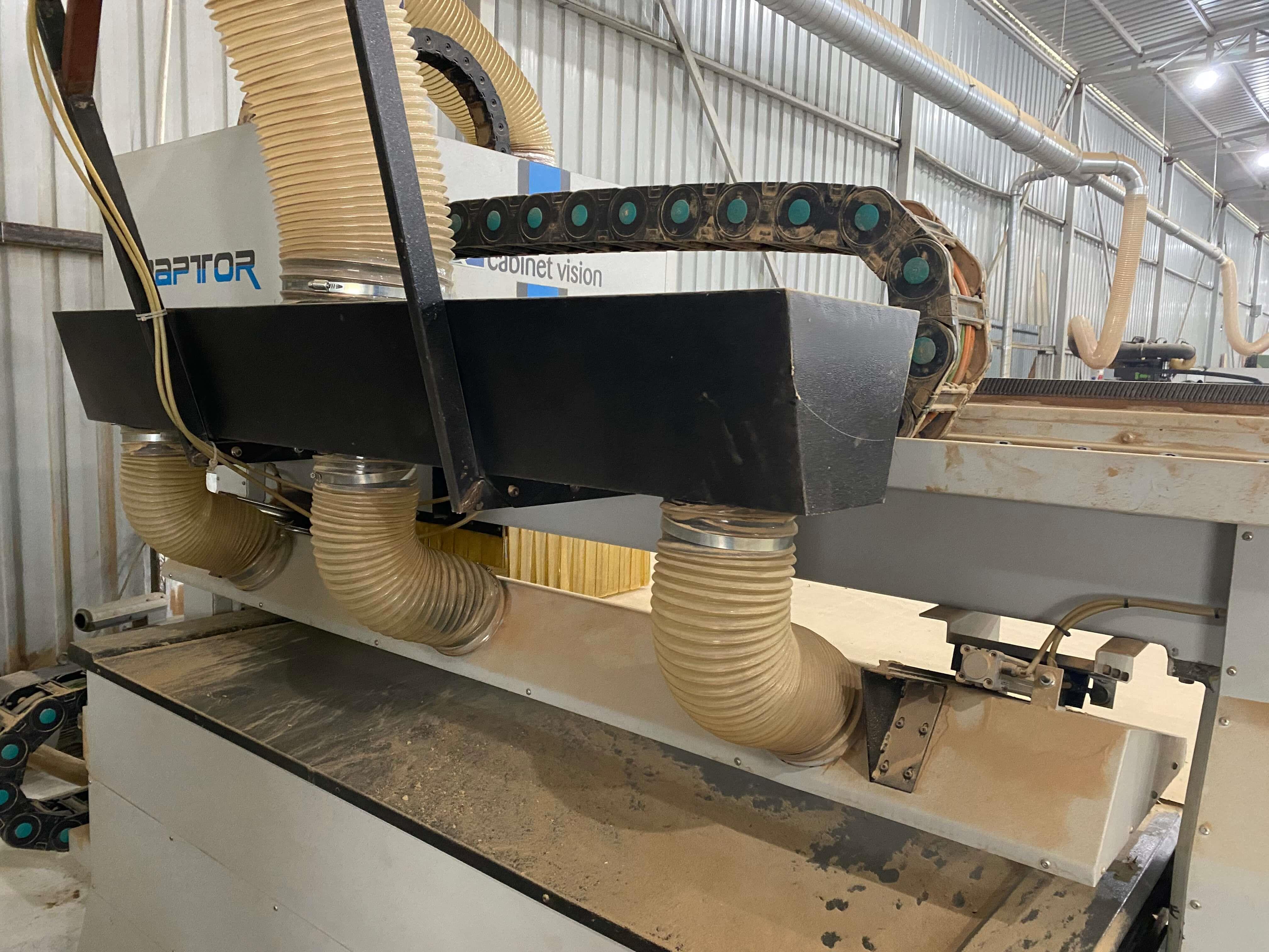 Aes Raptor 2142 Cabinet Vision Süpürmeli Matkap Gruplu Düz Tabla Cnc Makinesi (2012)