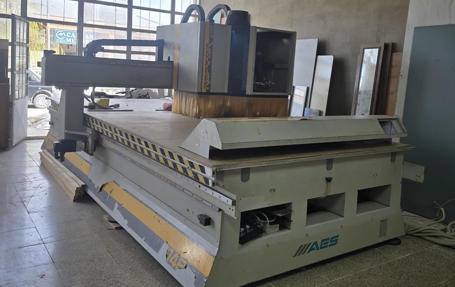 AES Raptor 2142 Düz Tabla Cnc  Router Makinesi (2011)