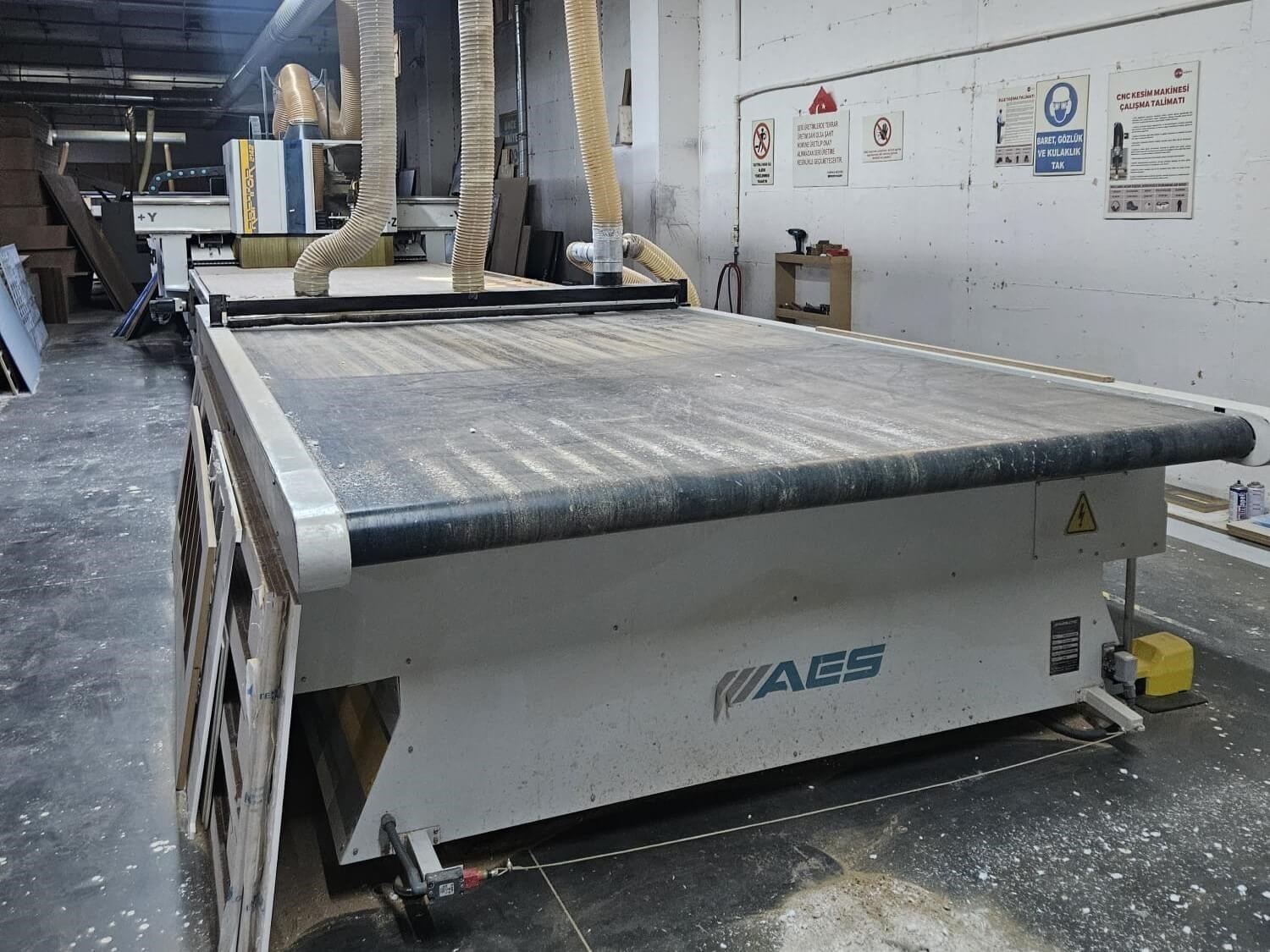 AES Raptor 2142 Yükleme Boşaltmalı Hat Cnc Makinesi (2012)