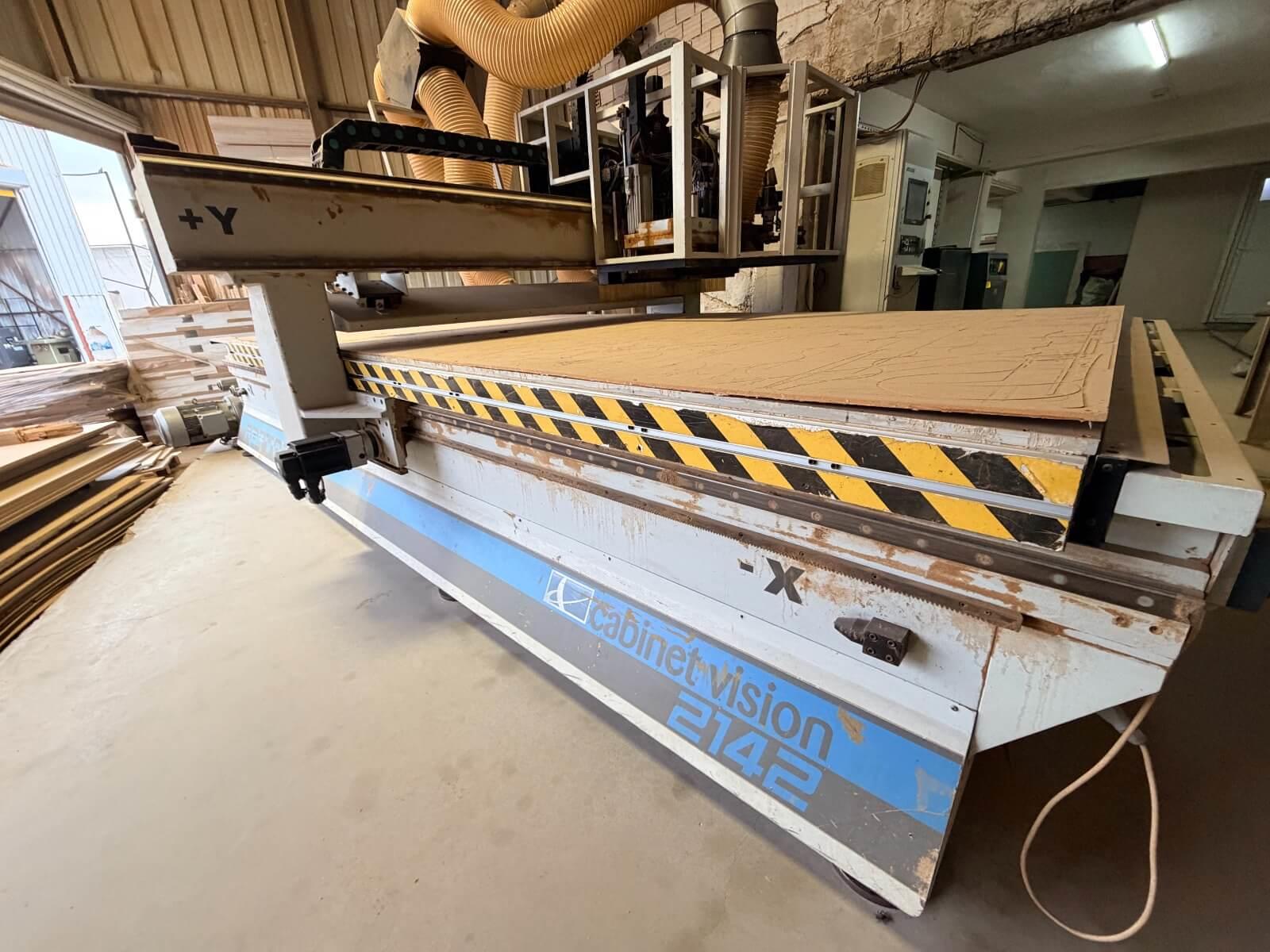 Aes Raptor Cabinet 2136 Süpürmeli Cnc Makinesi (2013)