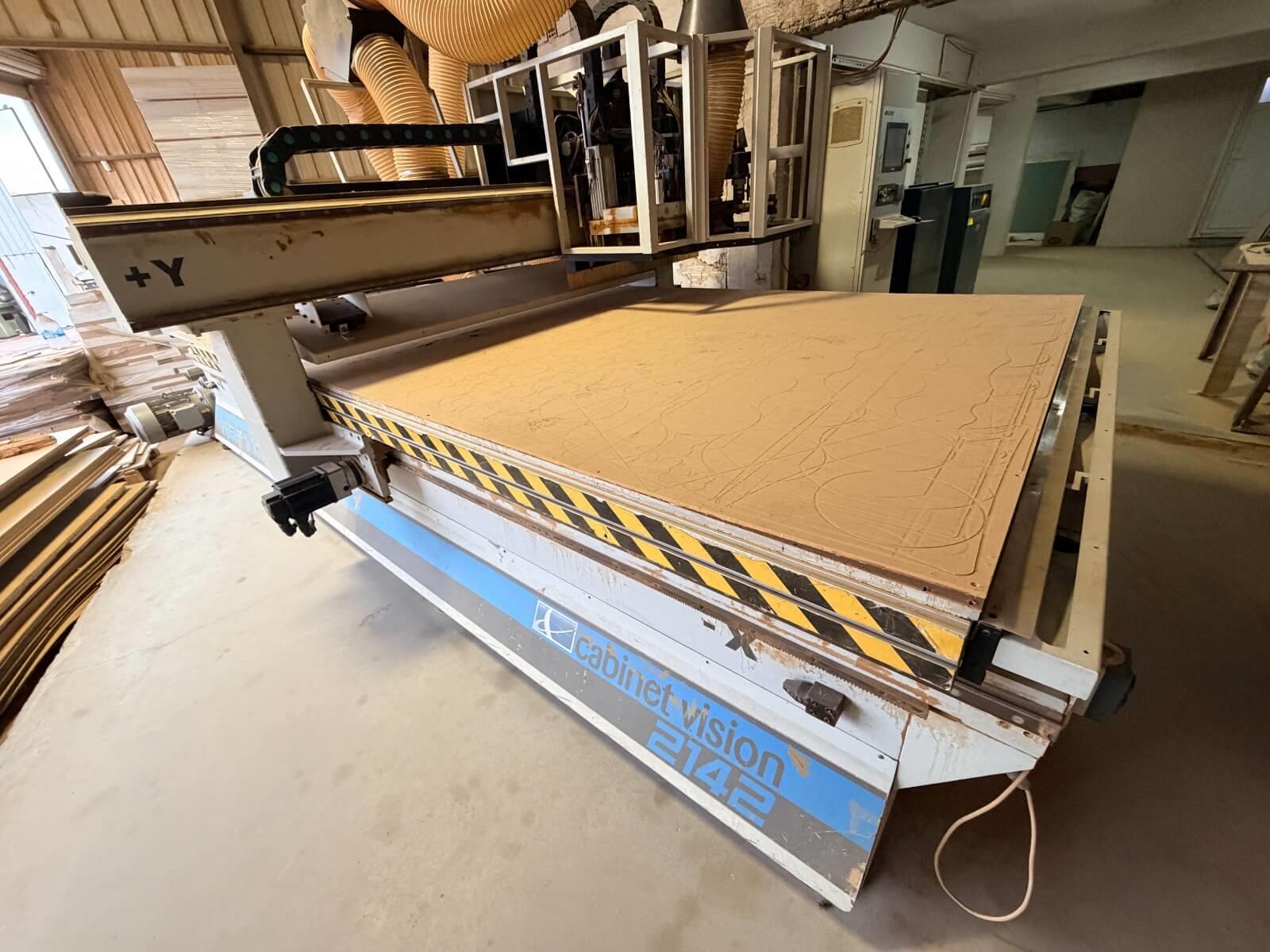 Aes Raptor Cabinet 2136 Süpürmeli Cnc Makinesi (2013)
