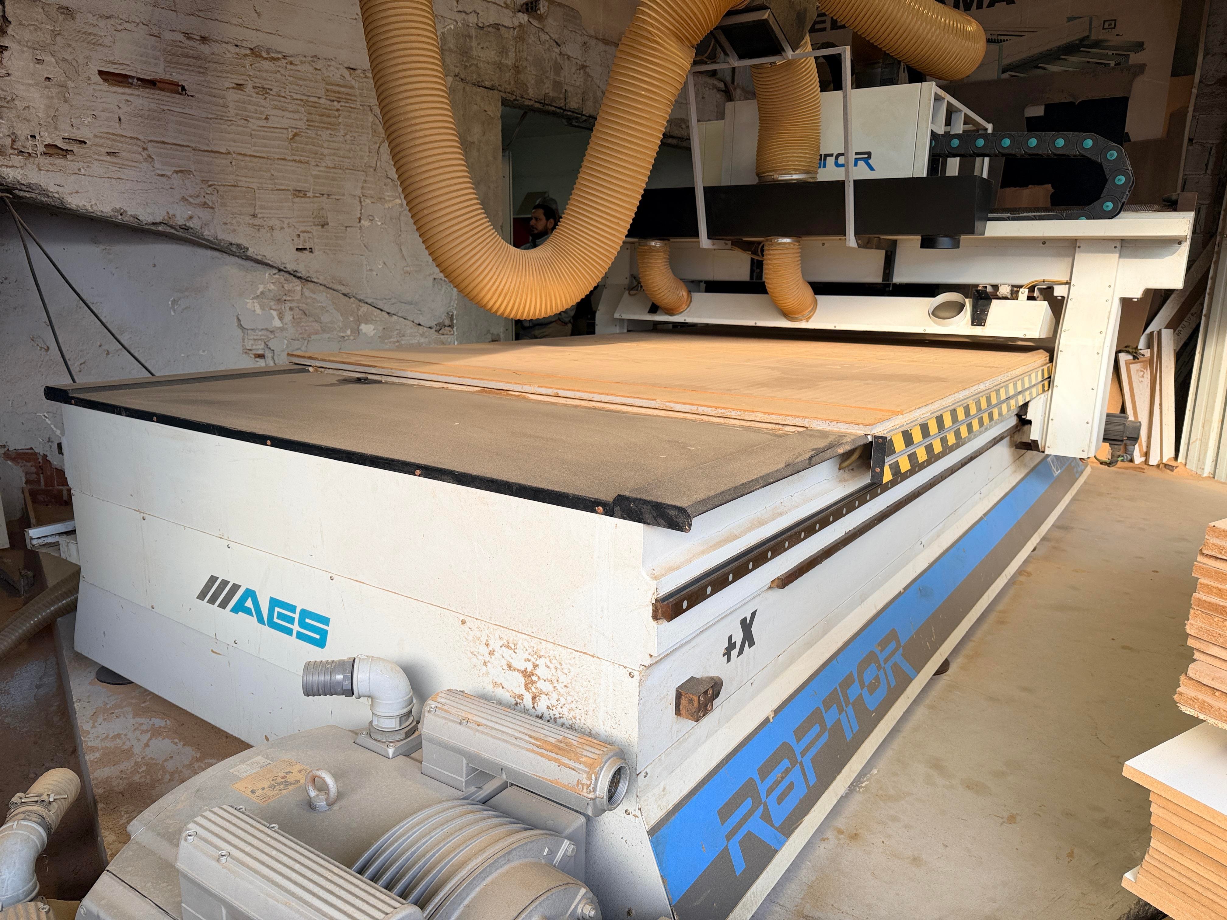 Aes Raptor Cabinet 2136 Süpürmeli Cnc Makinesi (2013)