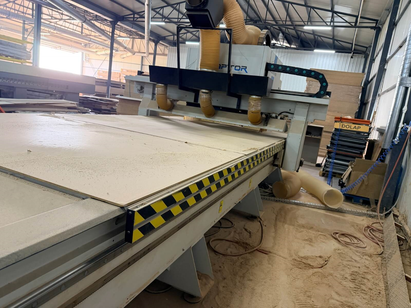 AES Raptor Cabinet Vision 2142 Süpürmeli Cnc Makinesi (2017)