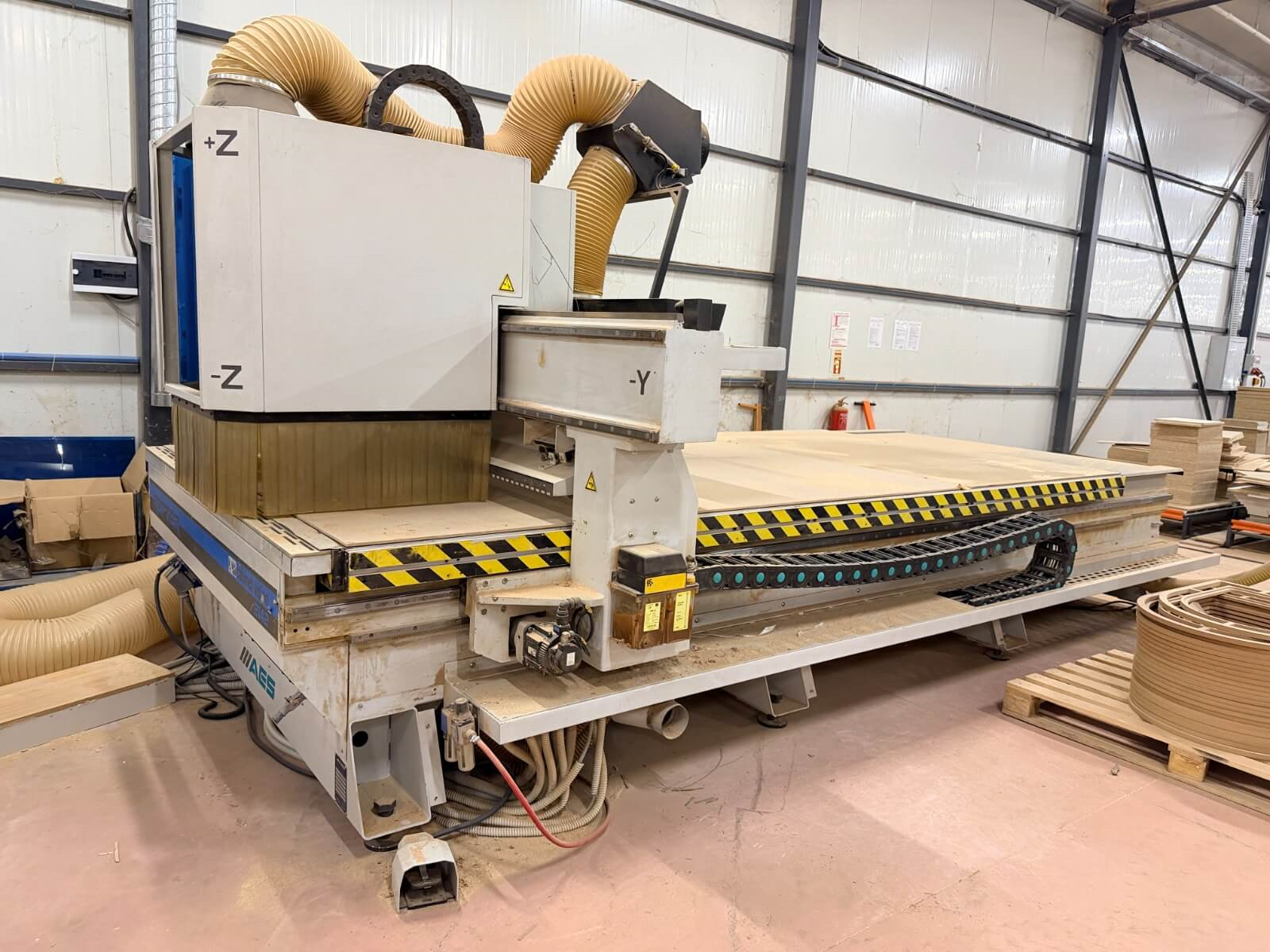 AES Raptor Cabinet Vision 2142 Süpürmeli Cnc Makinesi (2017)